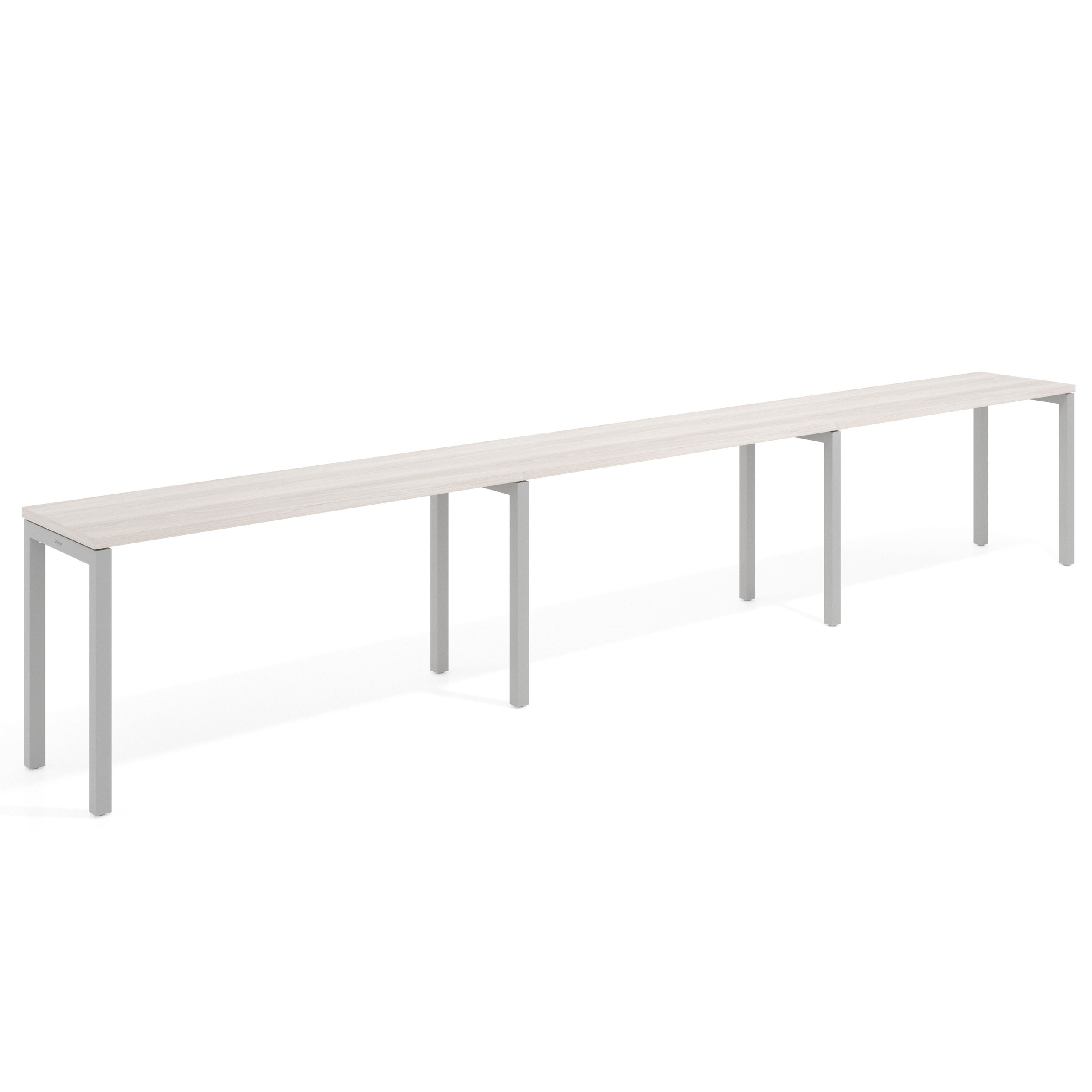 mesa multipuesto 300x50 california kube mesa progresiva triple fondo 50cm recto 1
