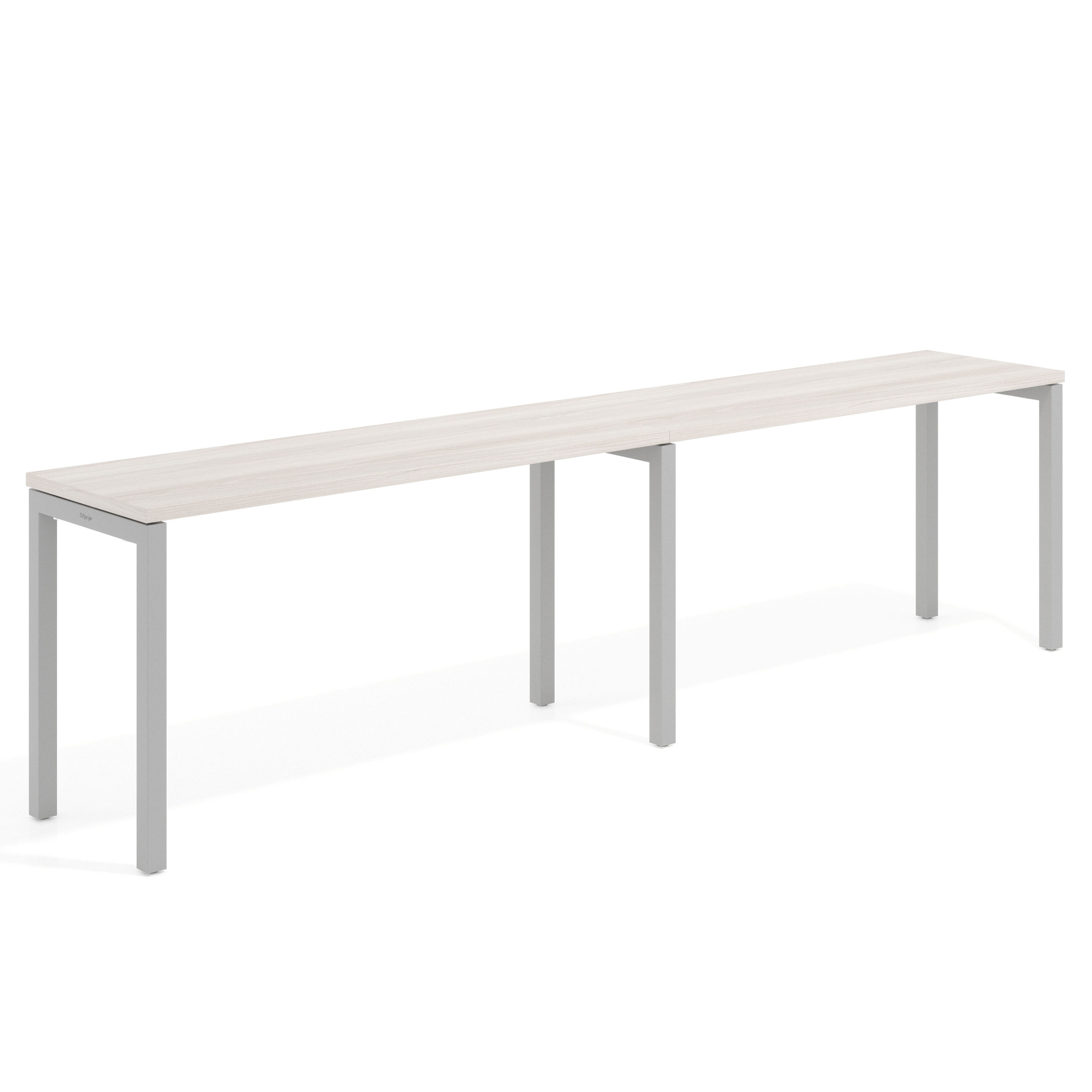 mesa multipuesto 200x50 california kube mesa progresiva doble fondo 50cm recto 1