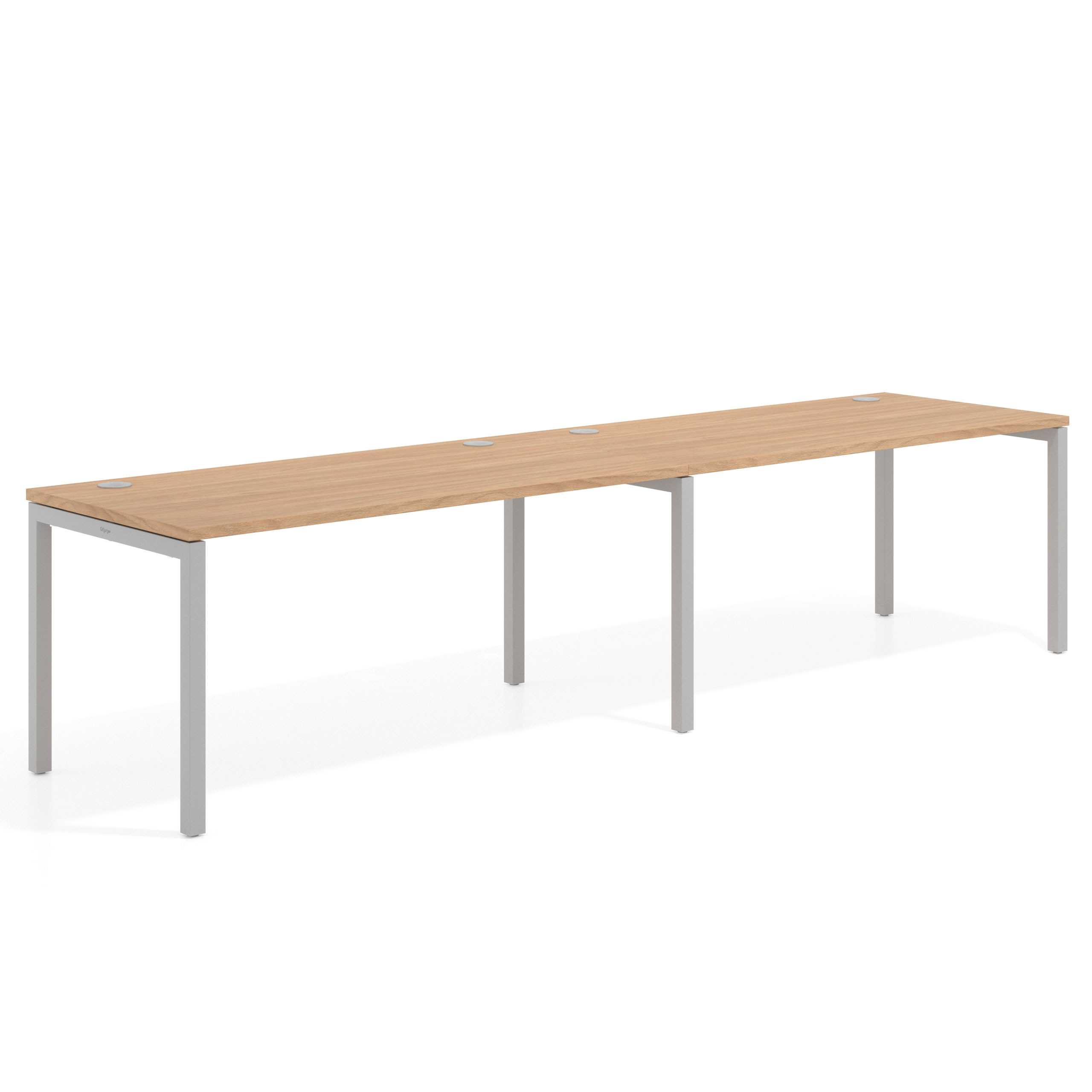 mesa multipuesto 200x80 siroco kube mesa progresiva doble fondo 80cm recto 1