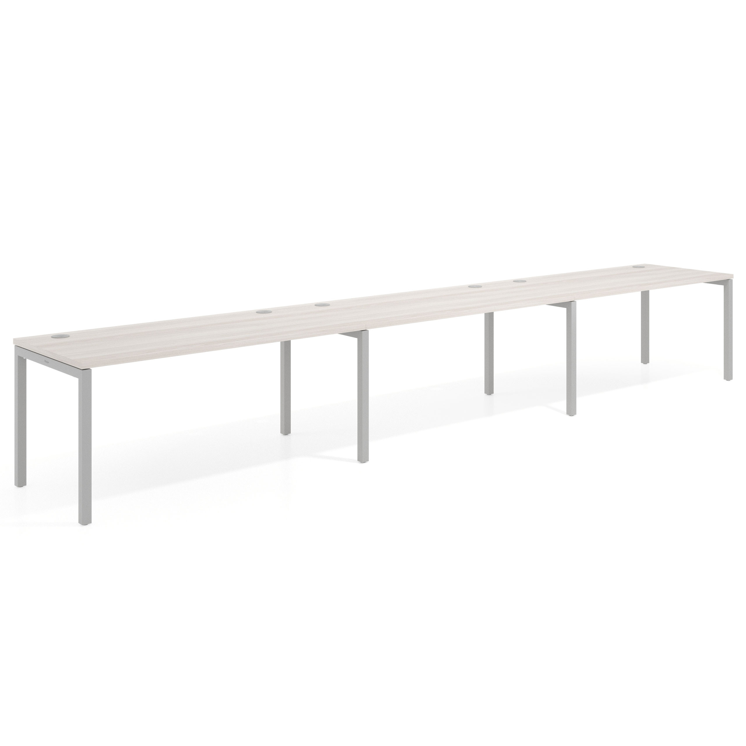 mesa multipuesto 300x80 california kube mesa progresiva triple fondo 80cm recto 1