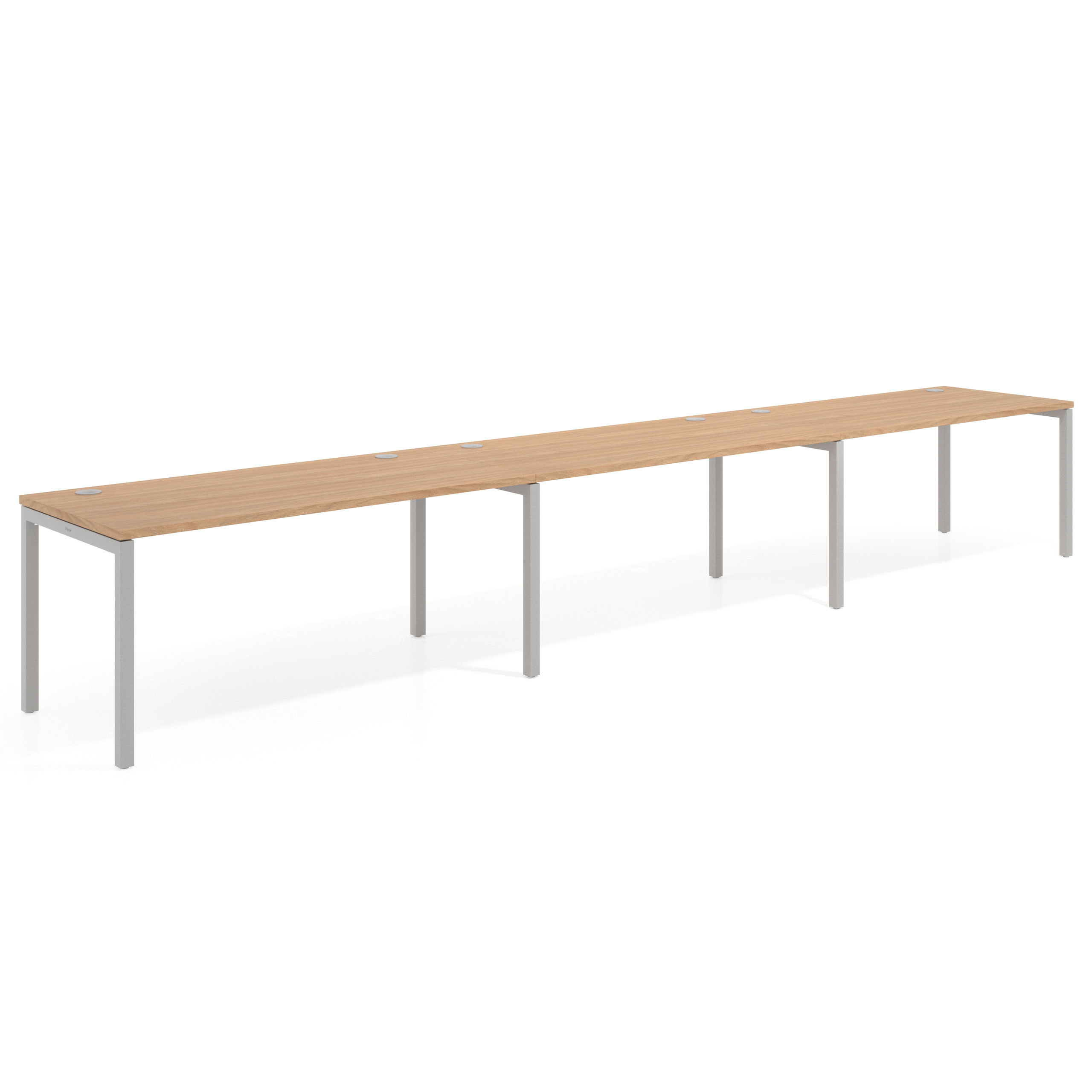 mesa multipuesto 300x80 siroco kube mesa progresiva triple fondo 80cm recto 1