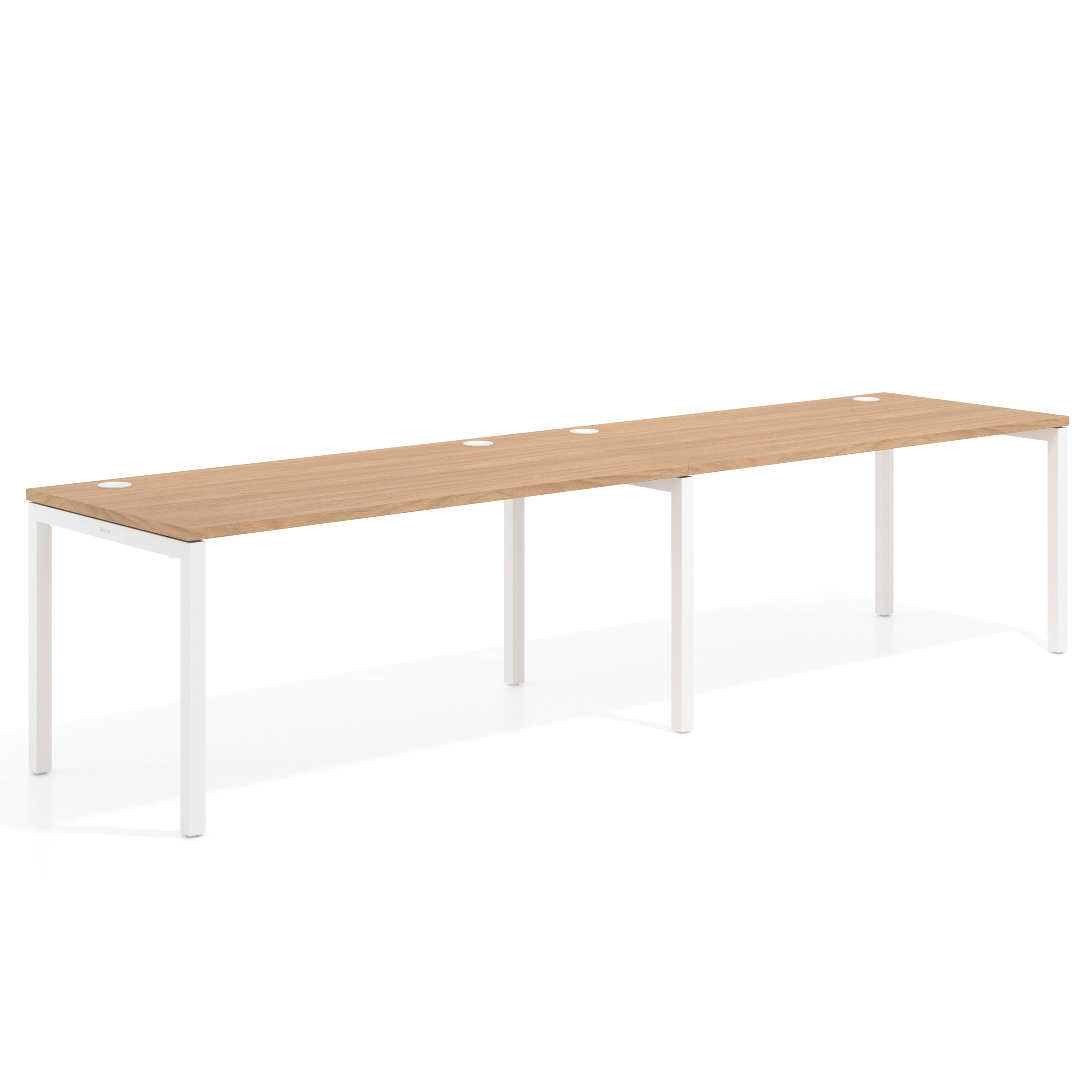 mesa multipuesto 200x80 siroco kube mesa progresiva doble fondo 80cm recto 1