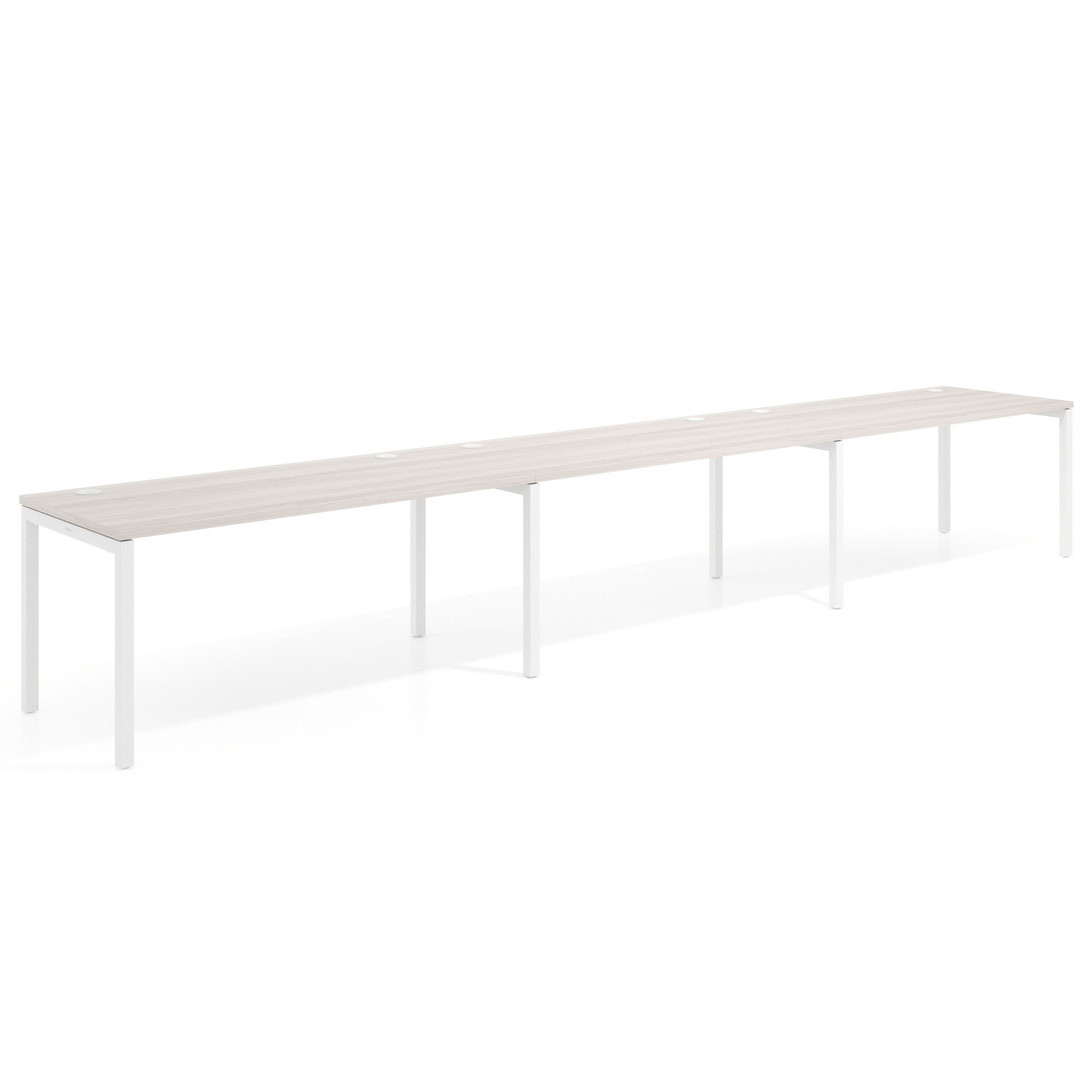 mesa multipuesto 300x80 california kube mesa progresiva triple fondo 80cm recto 1