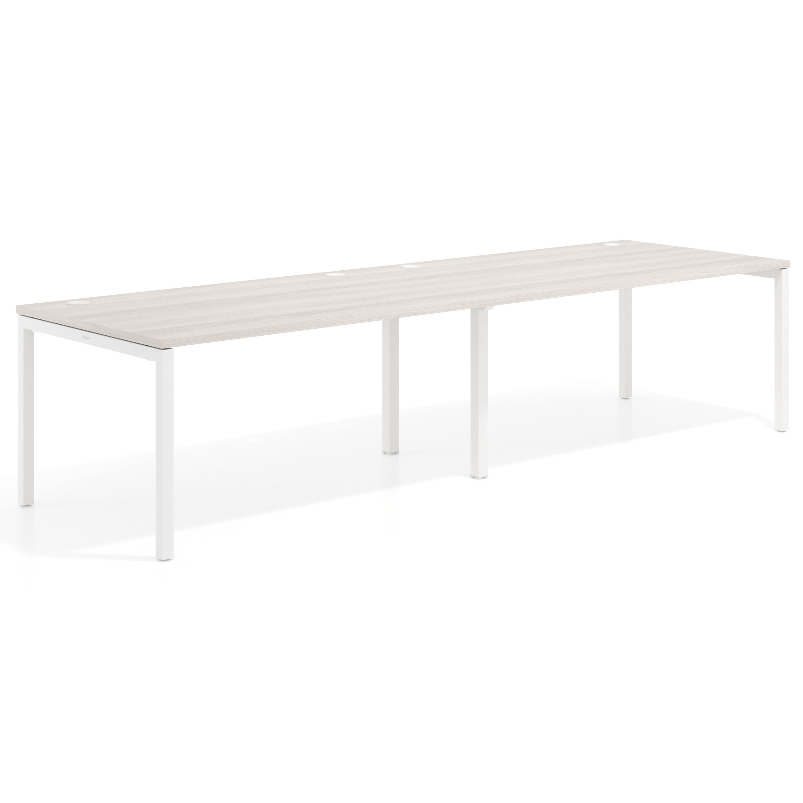 mesa multipuesto 200x100 california kube mesa progresiva doble fondo 100cm recto 1