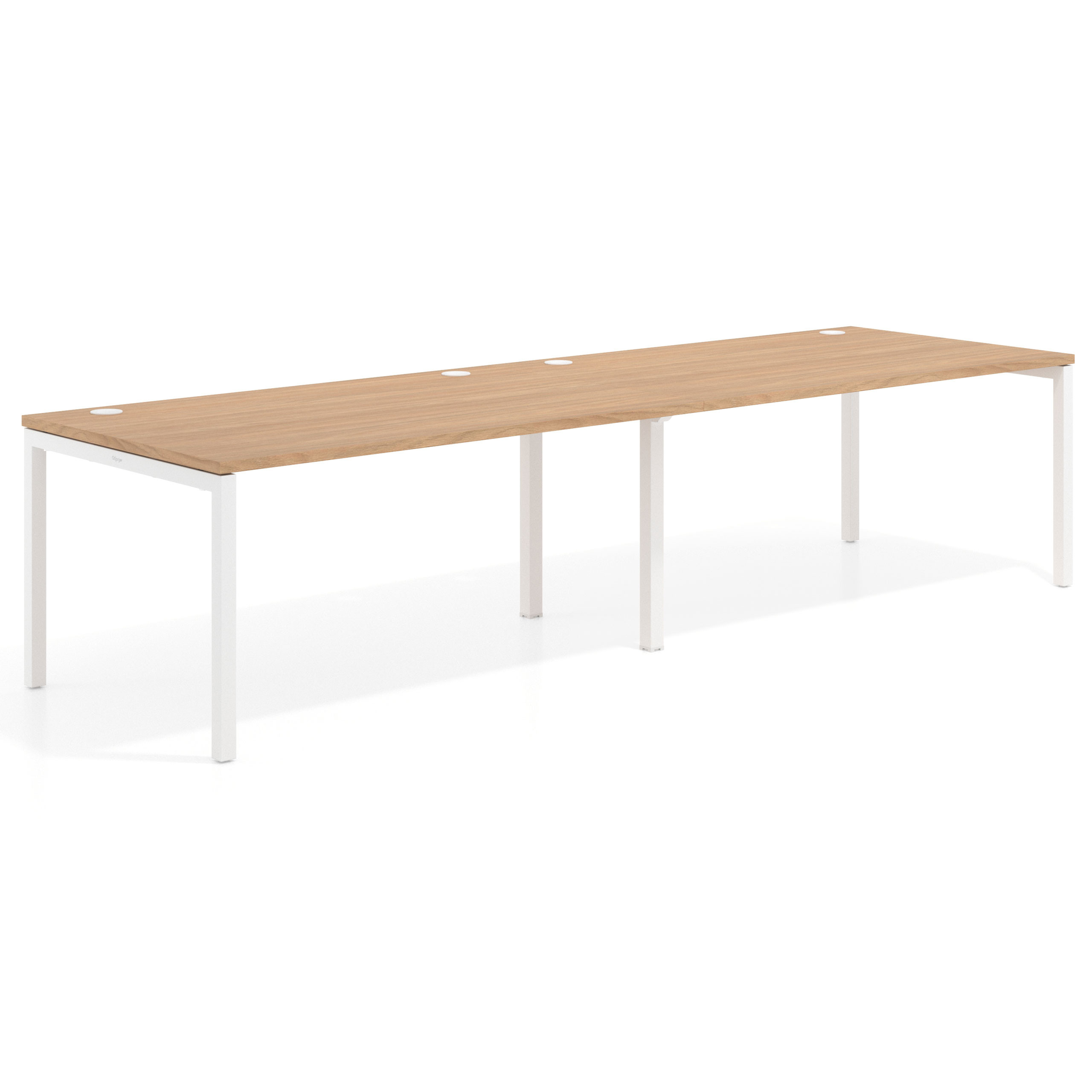 mesa multipuesto 200x100 siroco kube mesa progresiva doble fondo 100cm recto 1
