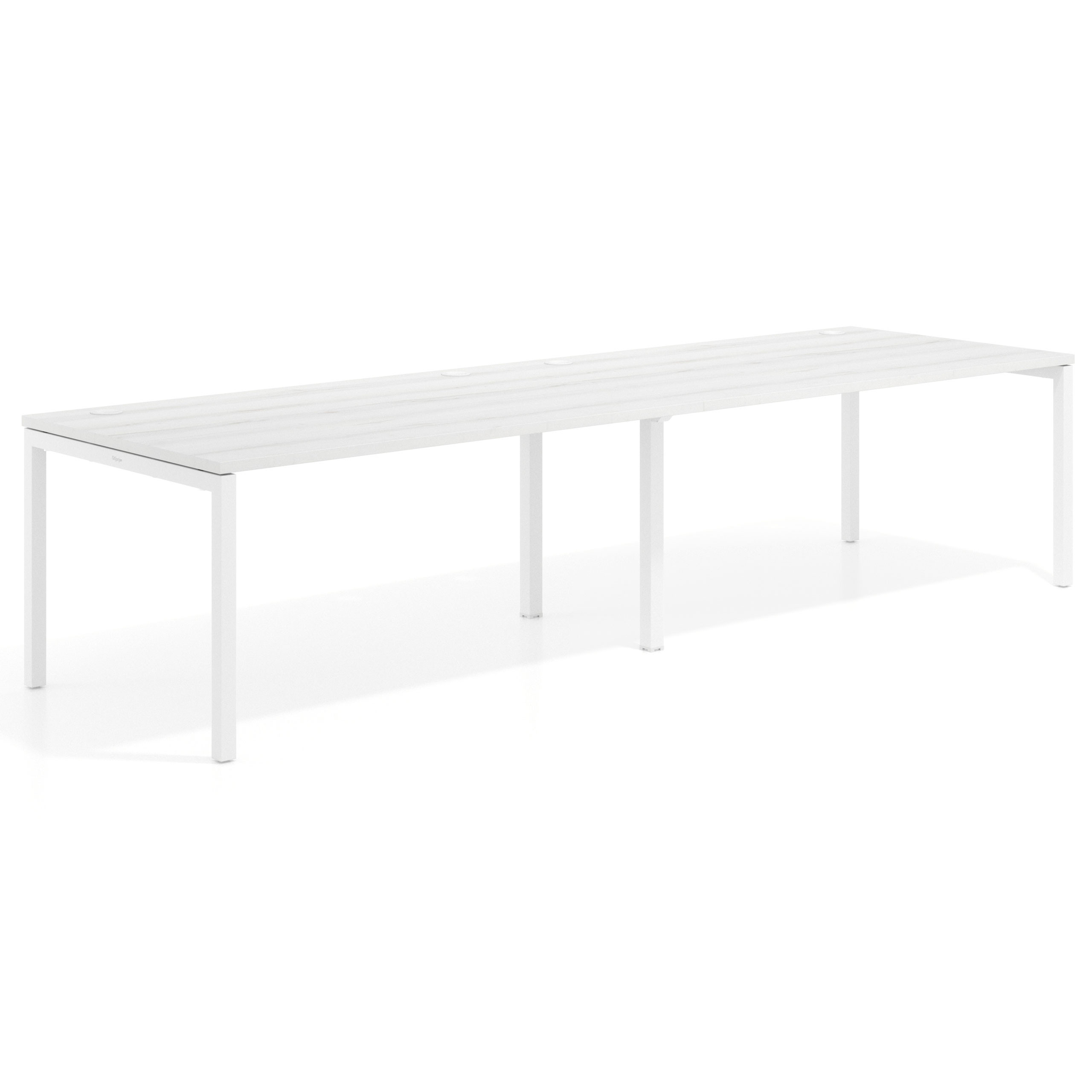 mesa multipuesto 200x100 albo kube mesa progresiva doble fondo 100cm recto 1