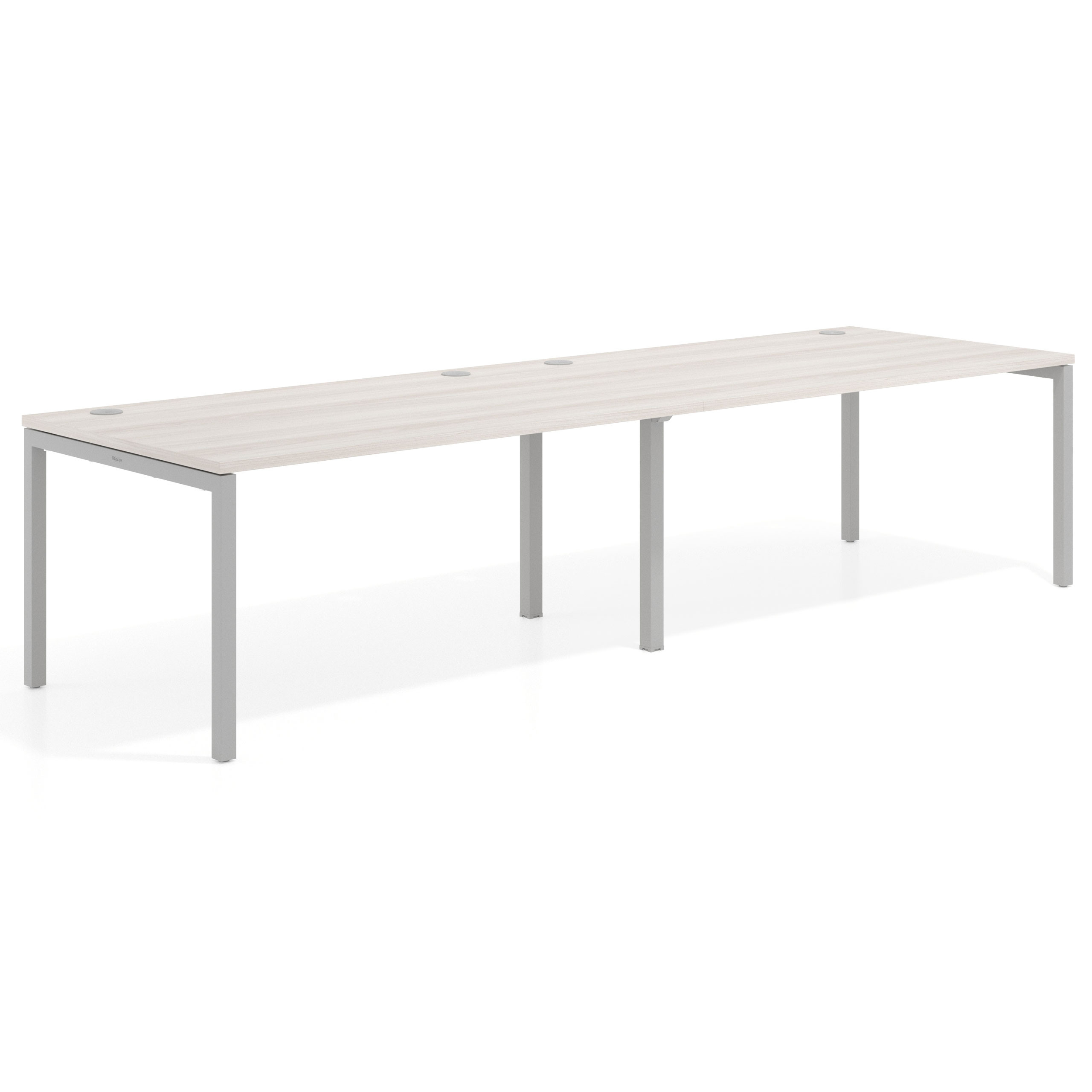 mesa multipuesto 200x100 california kube mesa progresiva doble fondo 100cm recto 1