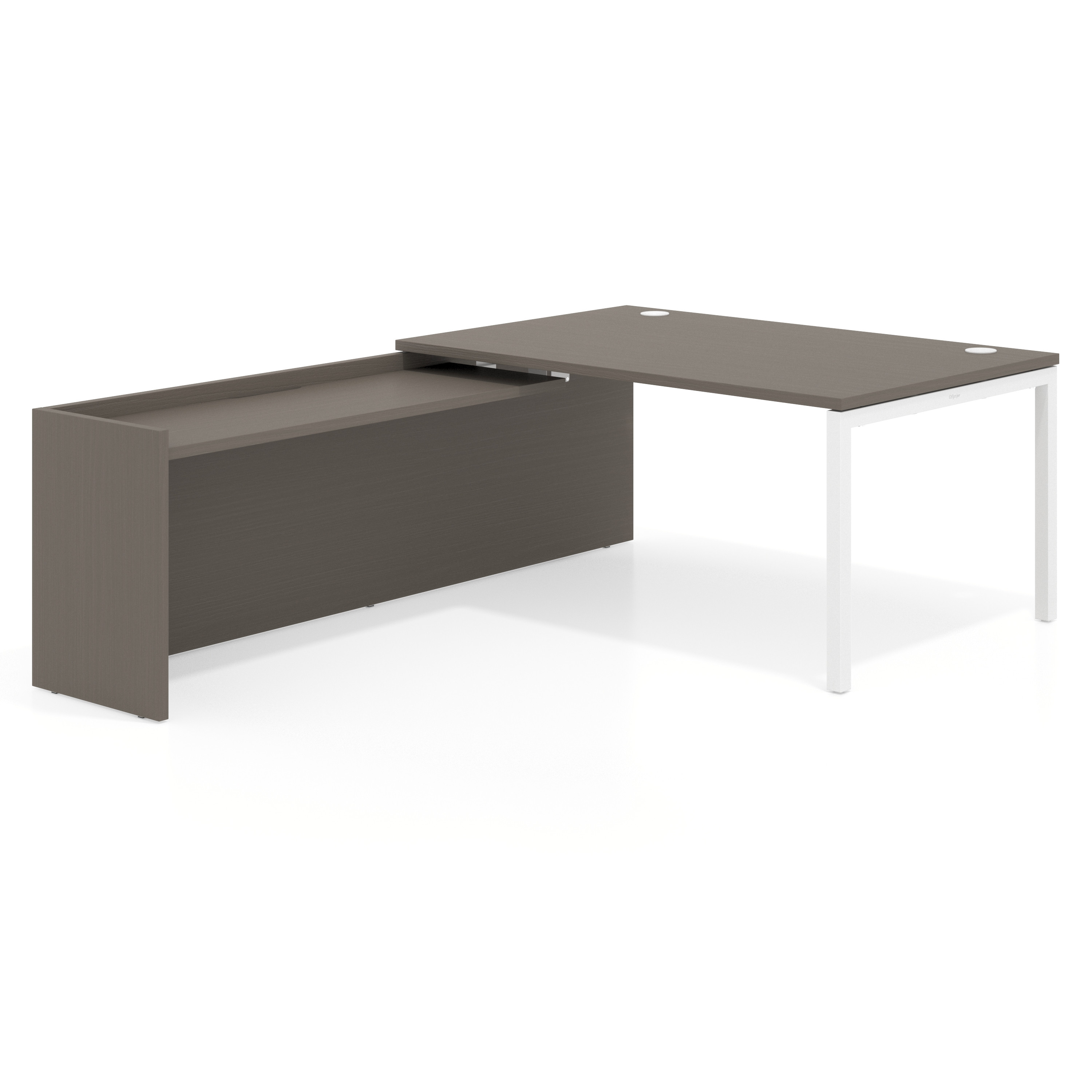 mesa en l 160x225 etna kube mesa con ala fondo 100cm recto 1