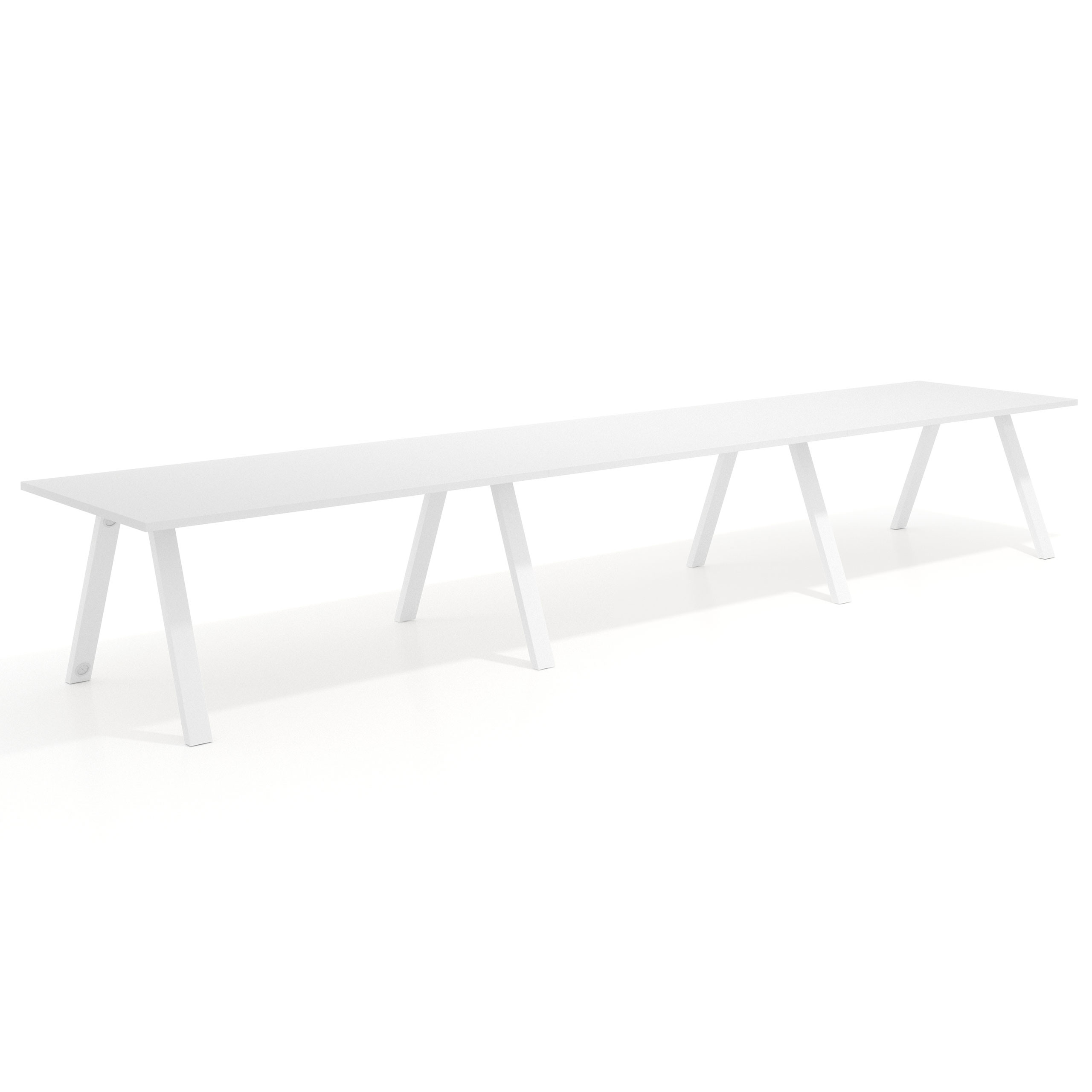 mesa multipuesto 360x100 blanco mate uvepro recto 1