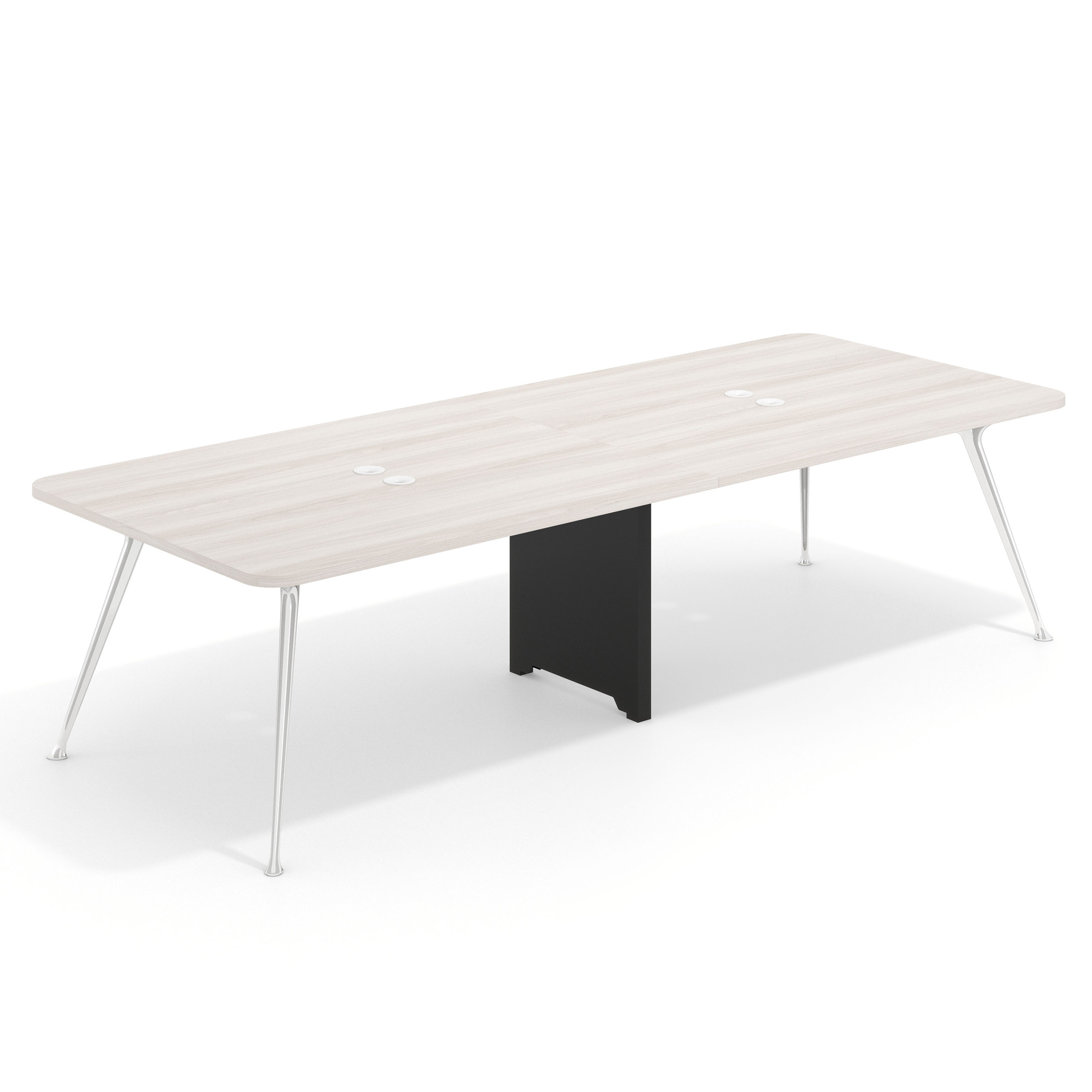 mesa reuniones 260x120 california tekno mesa doble fondo 120cm 1
