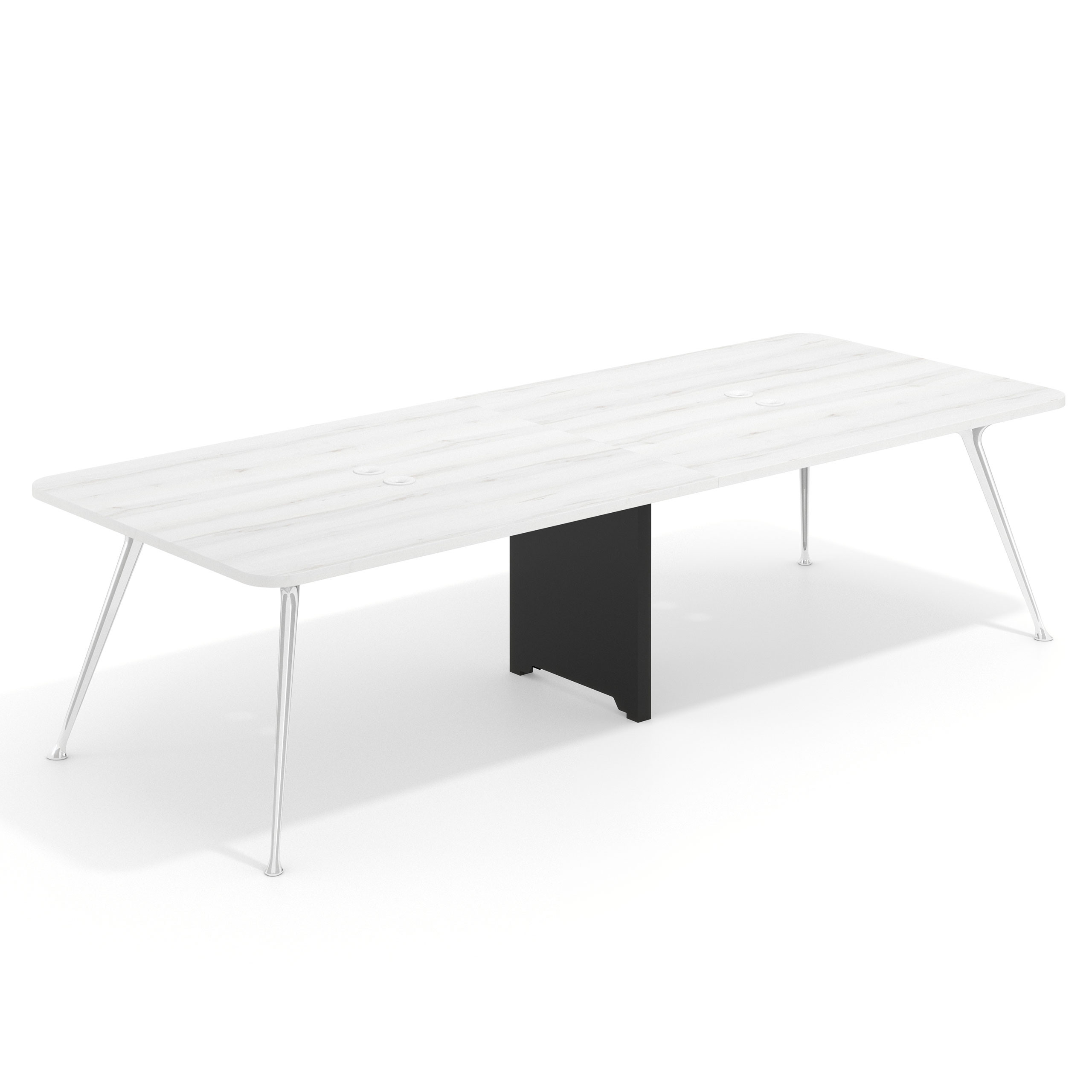 mesa reuniones 340x120 albo tekno mesa doble fondo 120cm 1