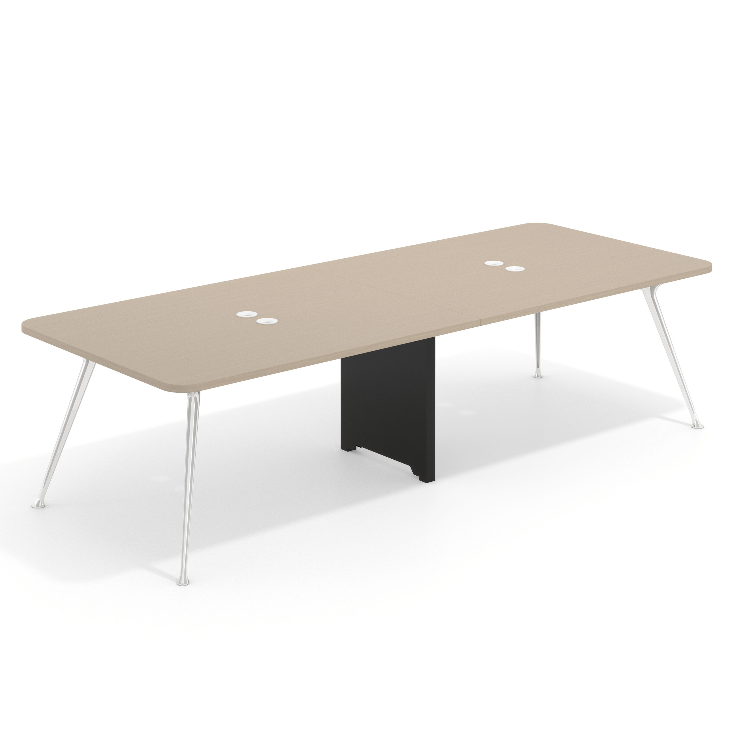 mesa reuniones 260x120 canvas tekno mesa doble fondo 120cm 1
