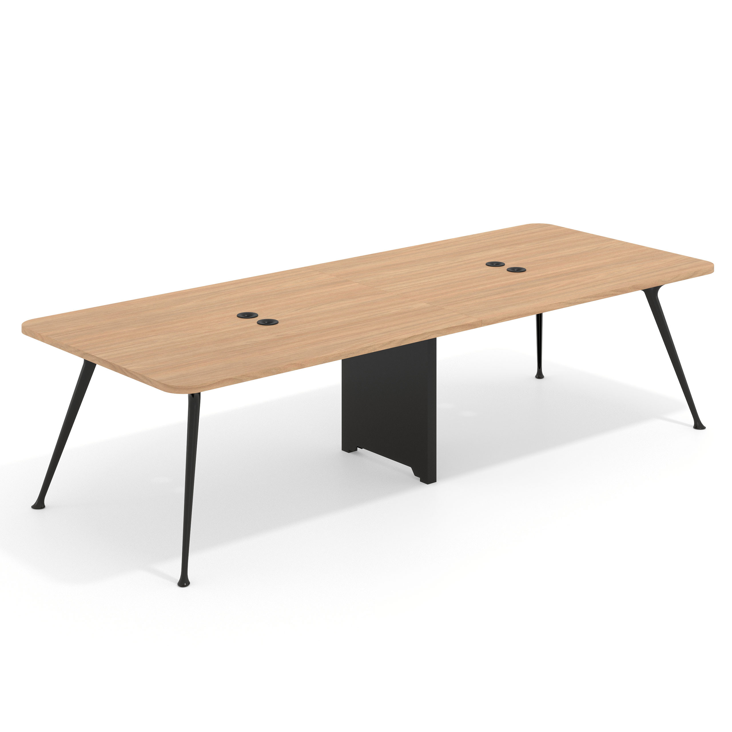 mesa reuniones 260x120 siroco tekno mesa doble fondo 120cm 1
