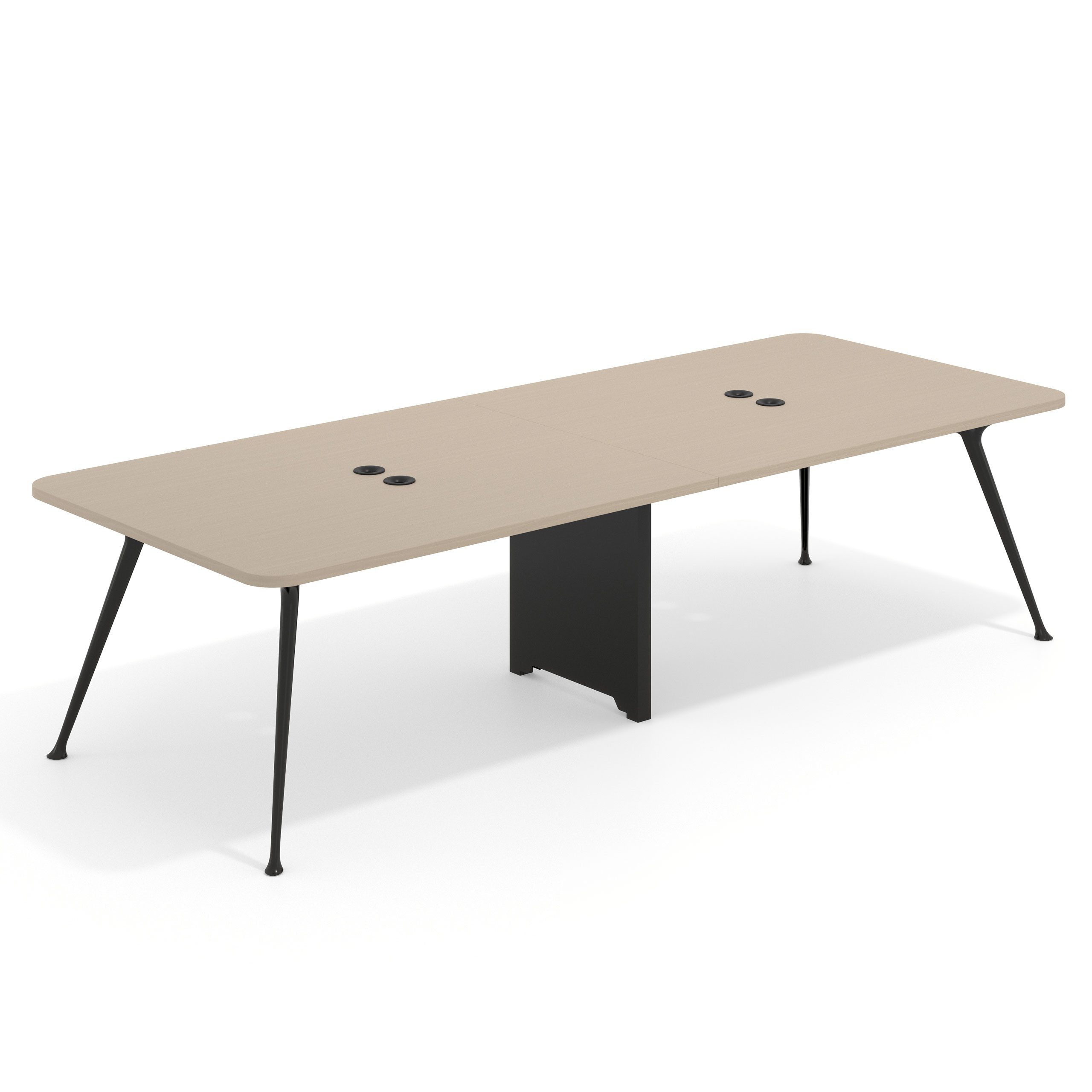 mesa reuniones 260x120 canvas tekno mesa doble fondo 120cm 1