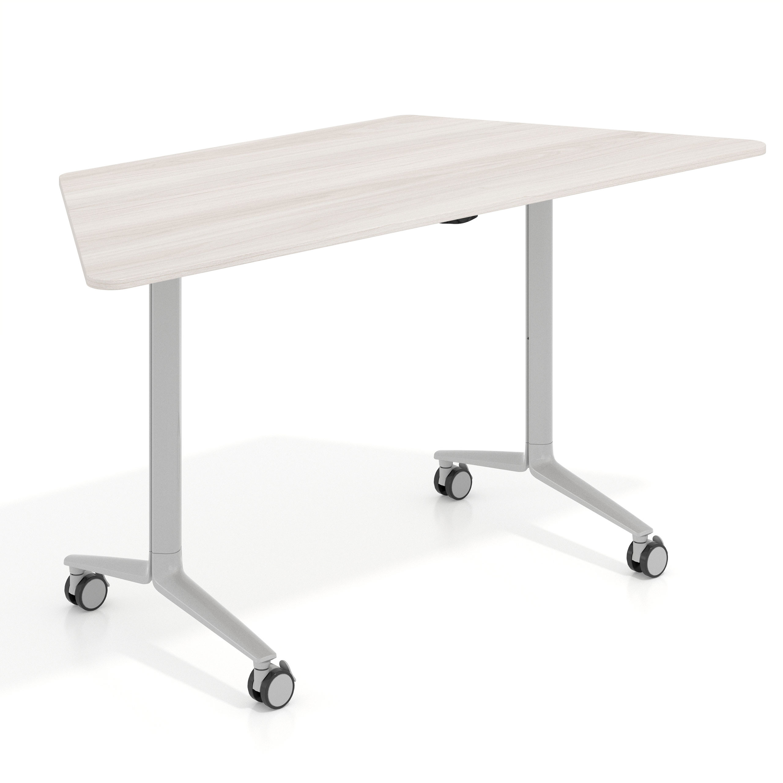 mesa de escritorio plegable 150x65 california pivot mesa plegable trapezoidal 1