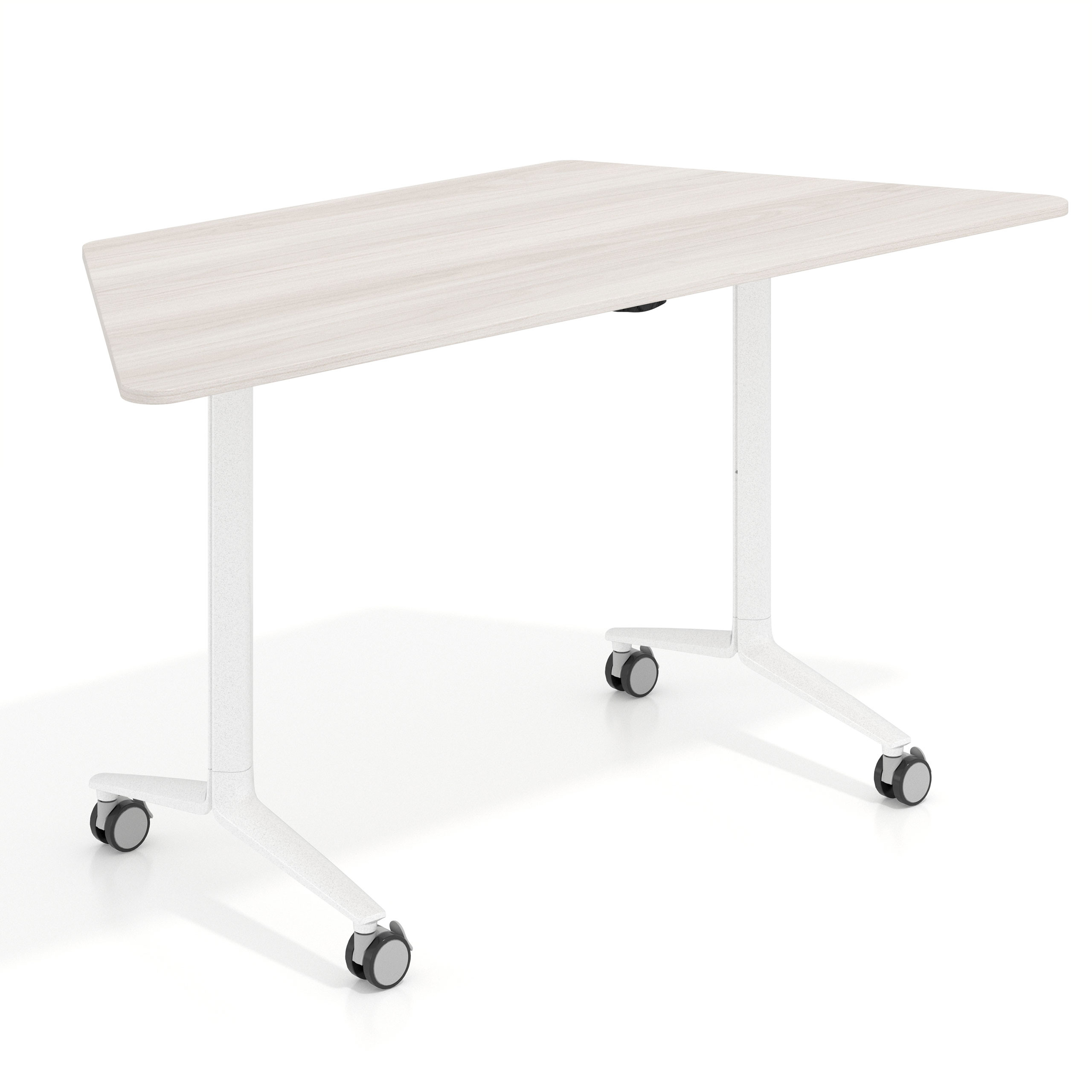 mesa de escritorio plegable 150x65 california pivot mesa plegable trapezoidal 1