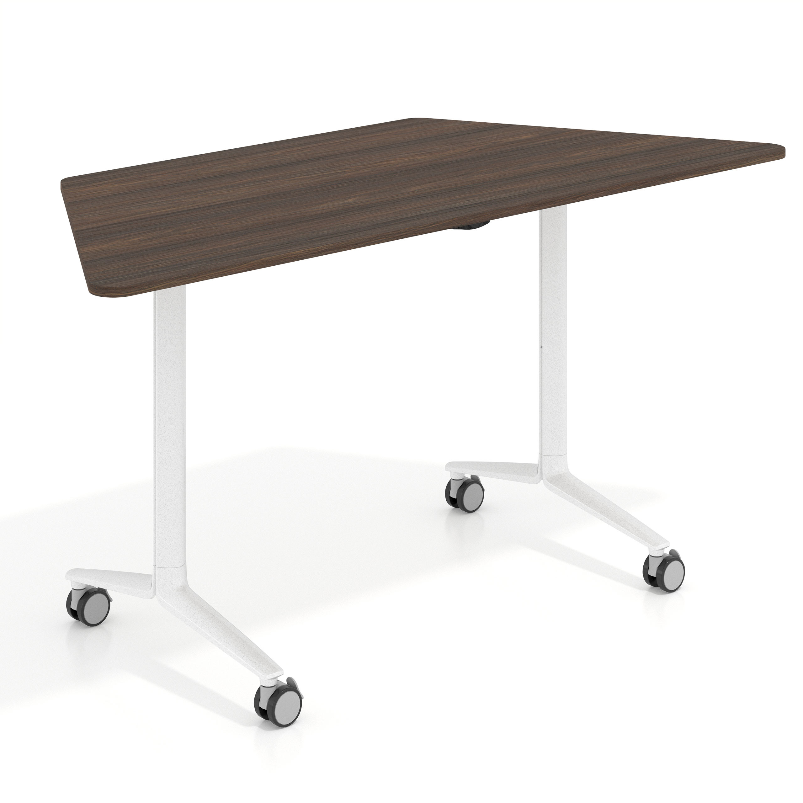 mesa de escritorio plegable 150x65 mistral pivot mesa plegable trapezoidal 1