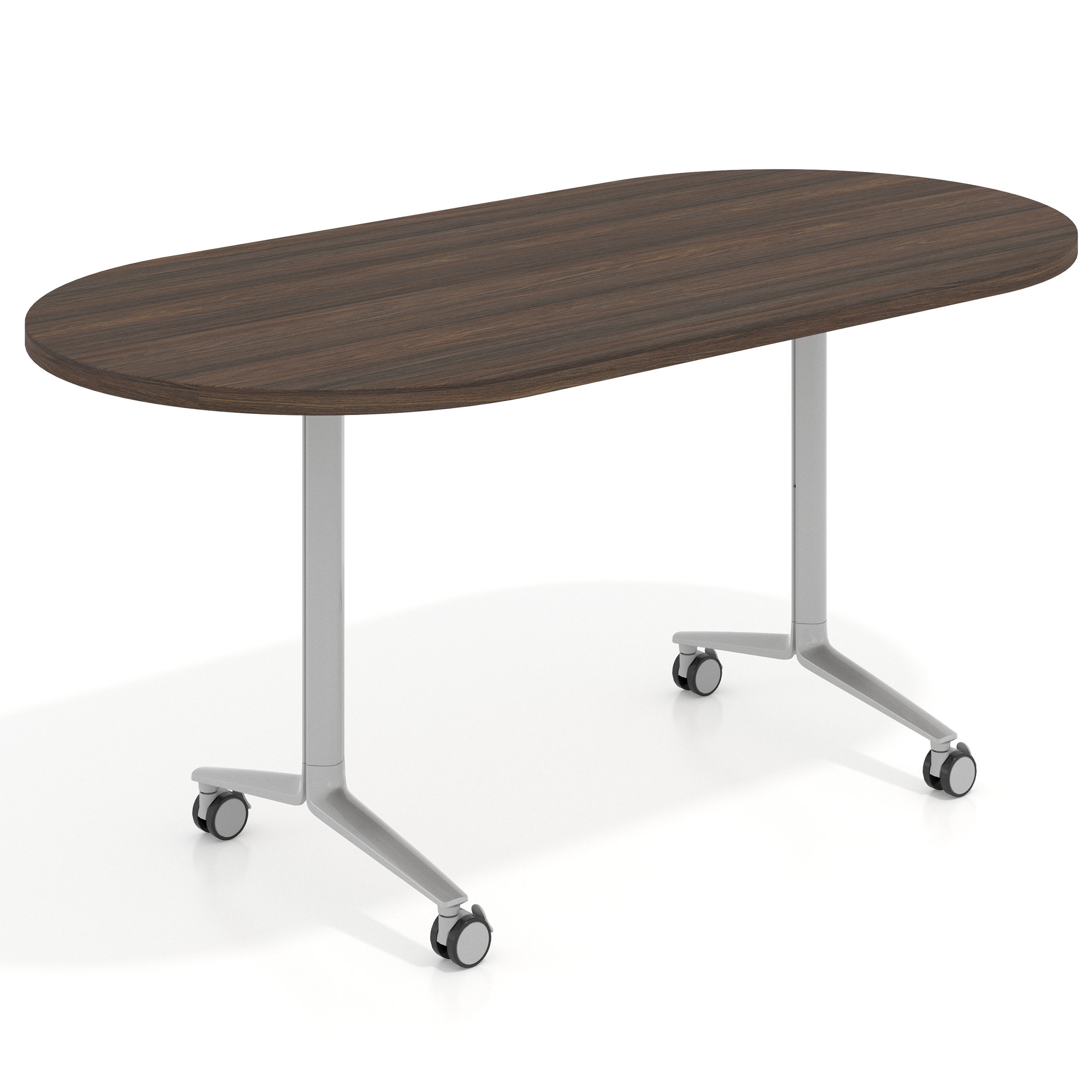 mesa de escritorio plegable 160x80 mistral pivot mesa plegable ovalada 1