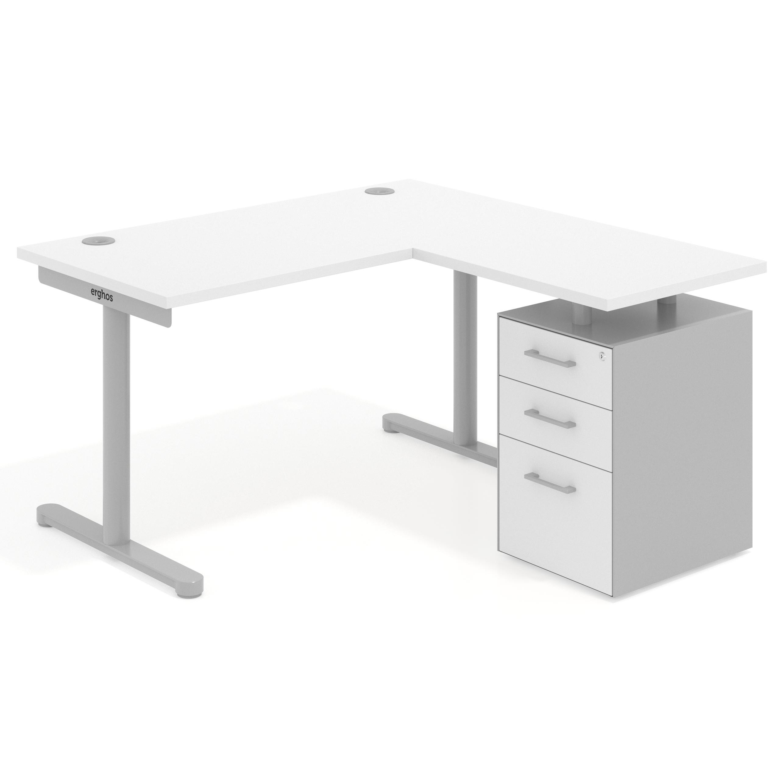 mesa en l 120x138 blanco mate tdesk mesa con ala corta pedestal melamina recto 1