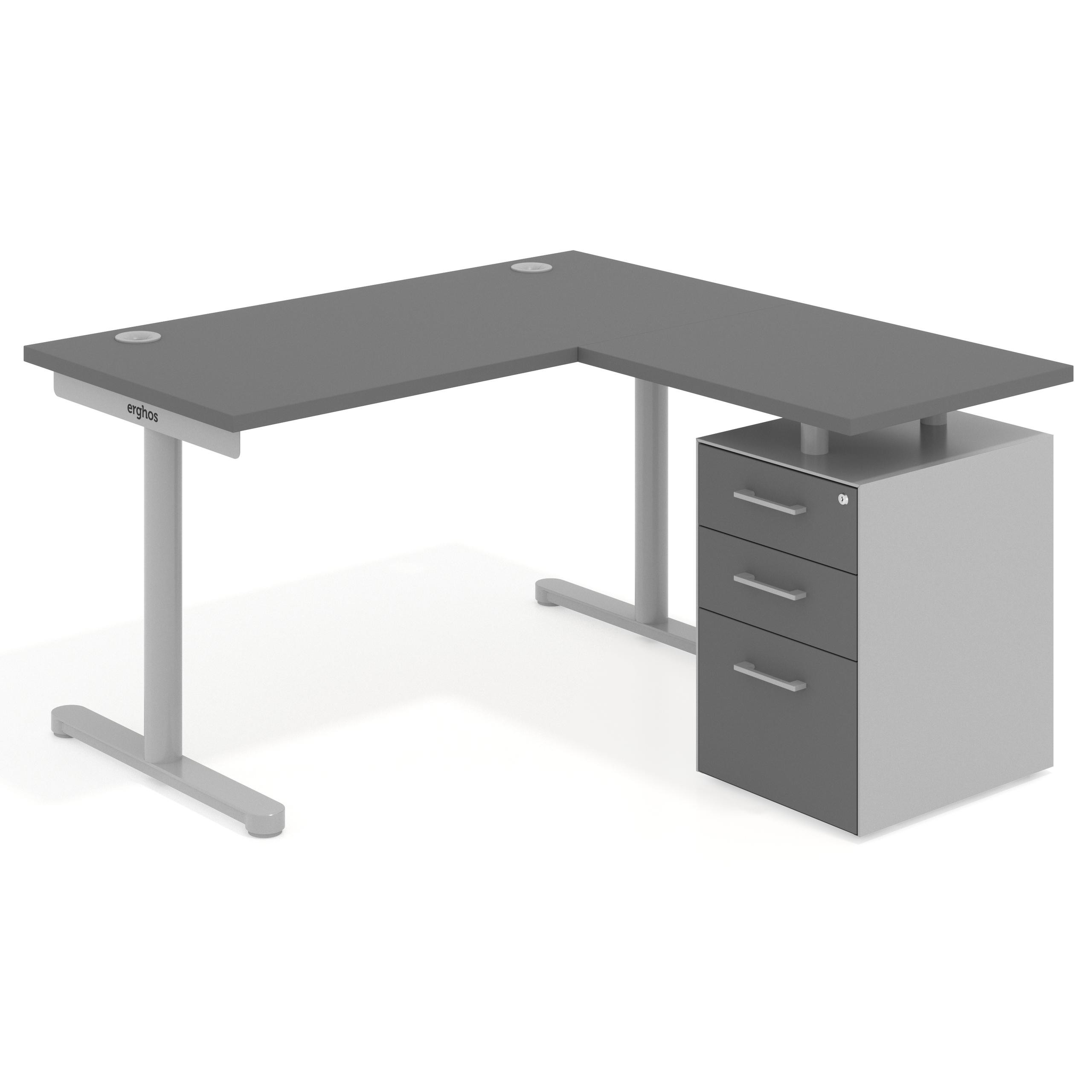 mesa en l 140x138 gris tormenta tdesk mesa con ala corta pedestal melamina recto 1