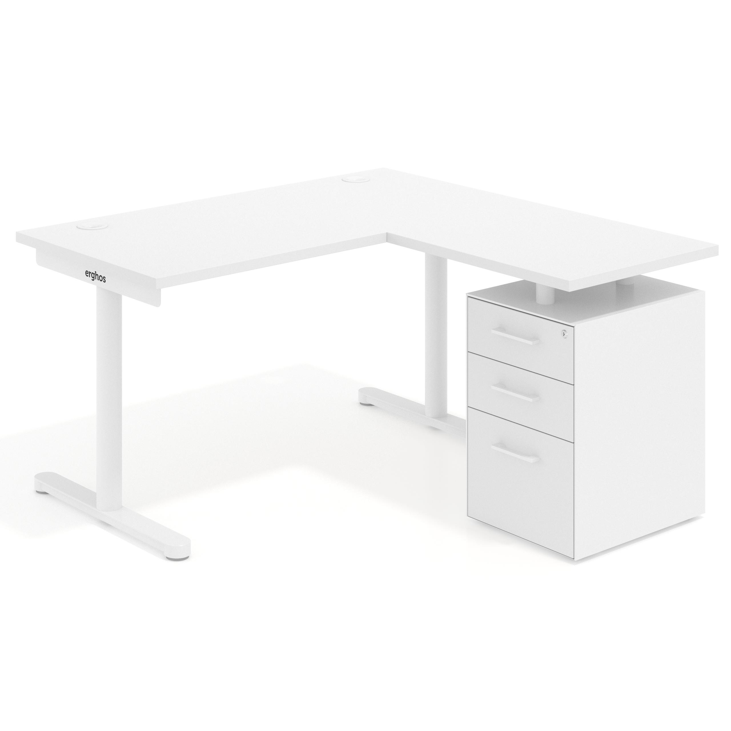 mesa en l 120x138 blanco mate tdesk mesa con ala corta pedestal melamina recto 1