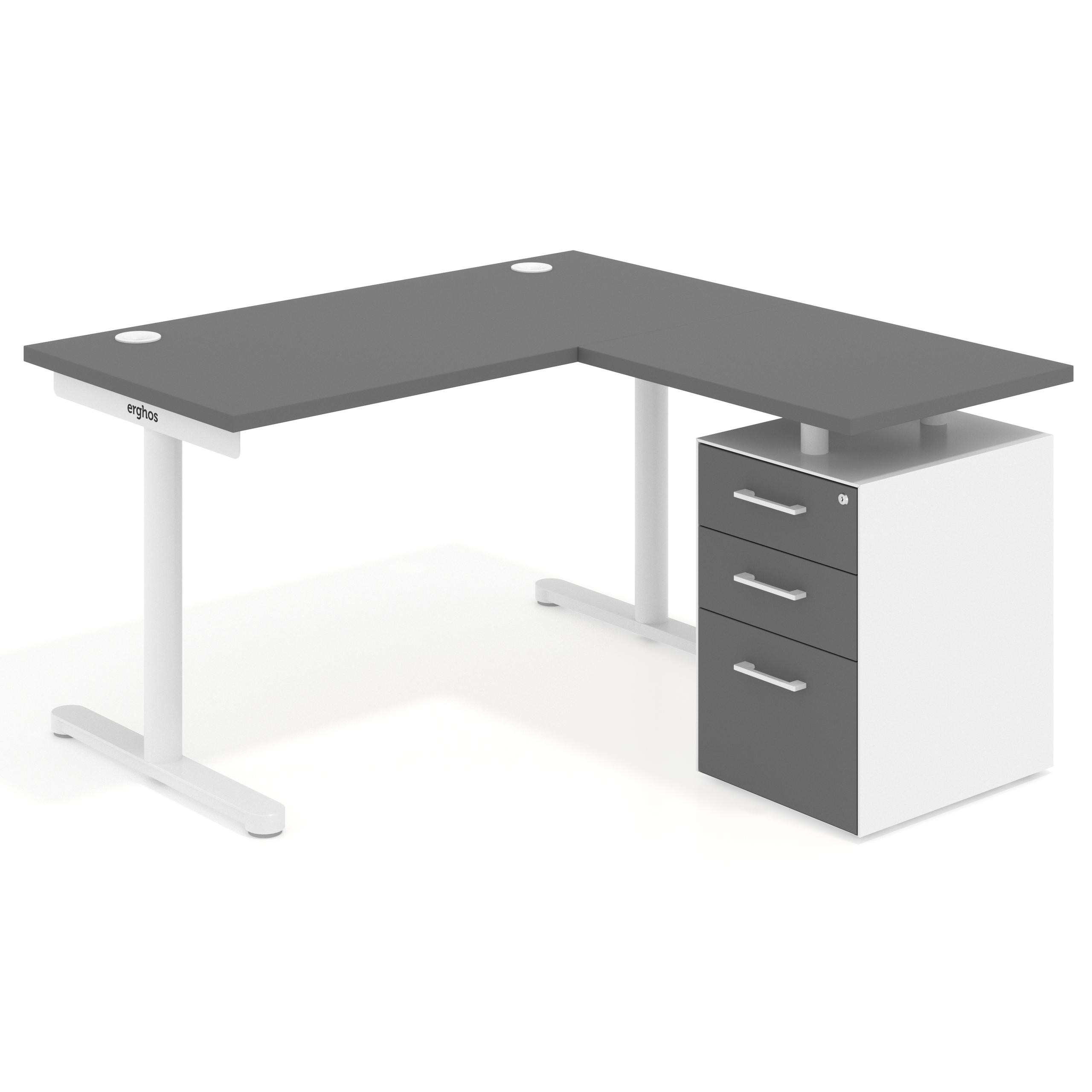 mesa en l 140x138 gris tormenta tdesk mesa con ala corta pedestal melamina recto 1