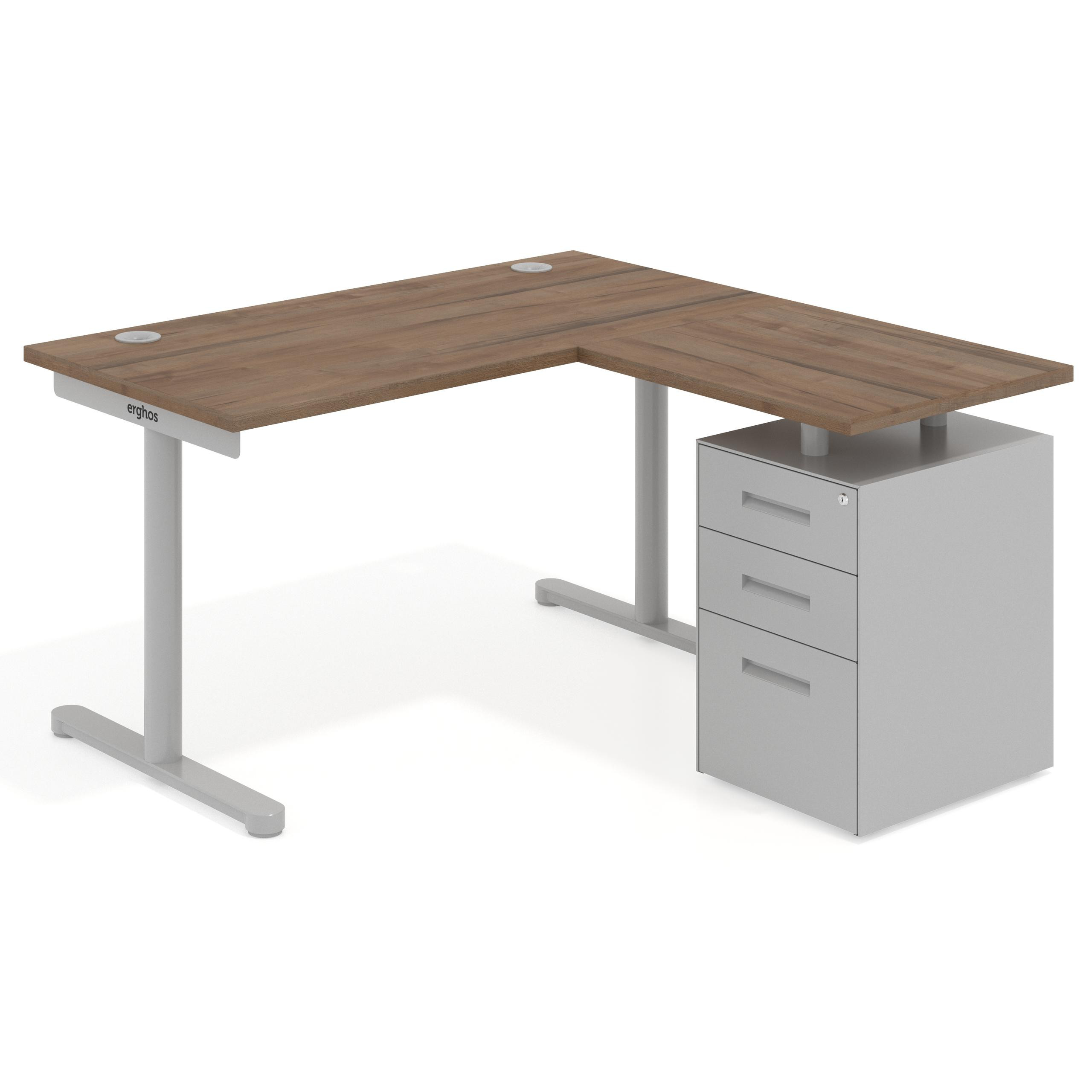 mesa en l 120x138 noce sabi tdesk mesa con ala corta pedestal metal recto 1