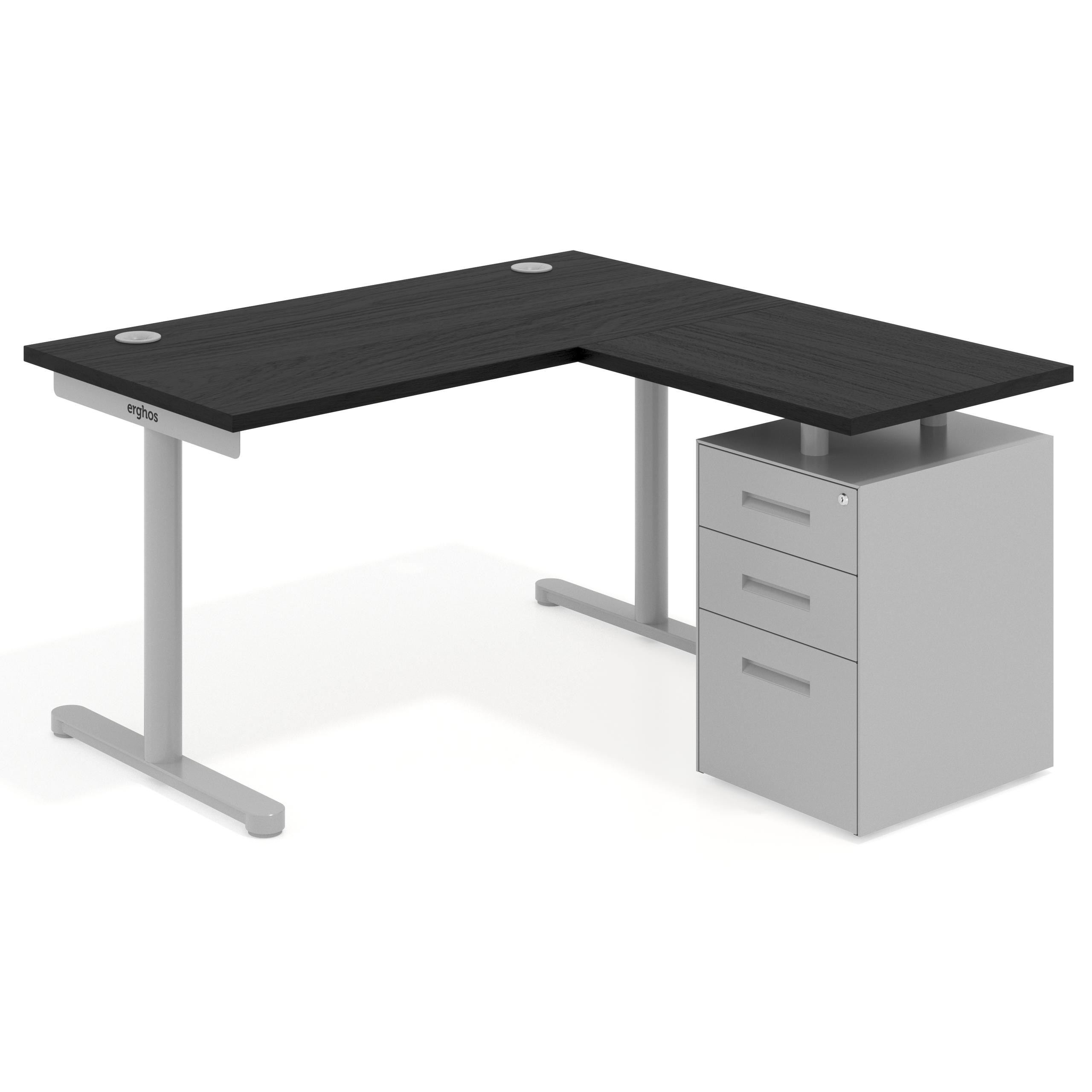mesa en l 120x138 bocamina tdesk mesa con ala corta pedestal metal recto 1