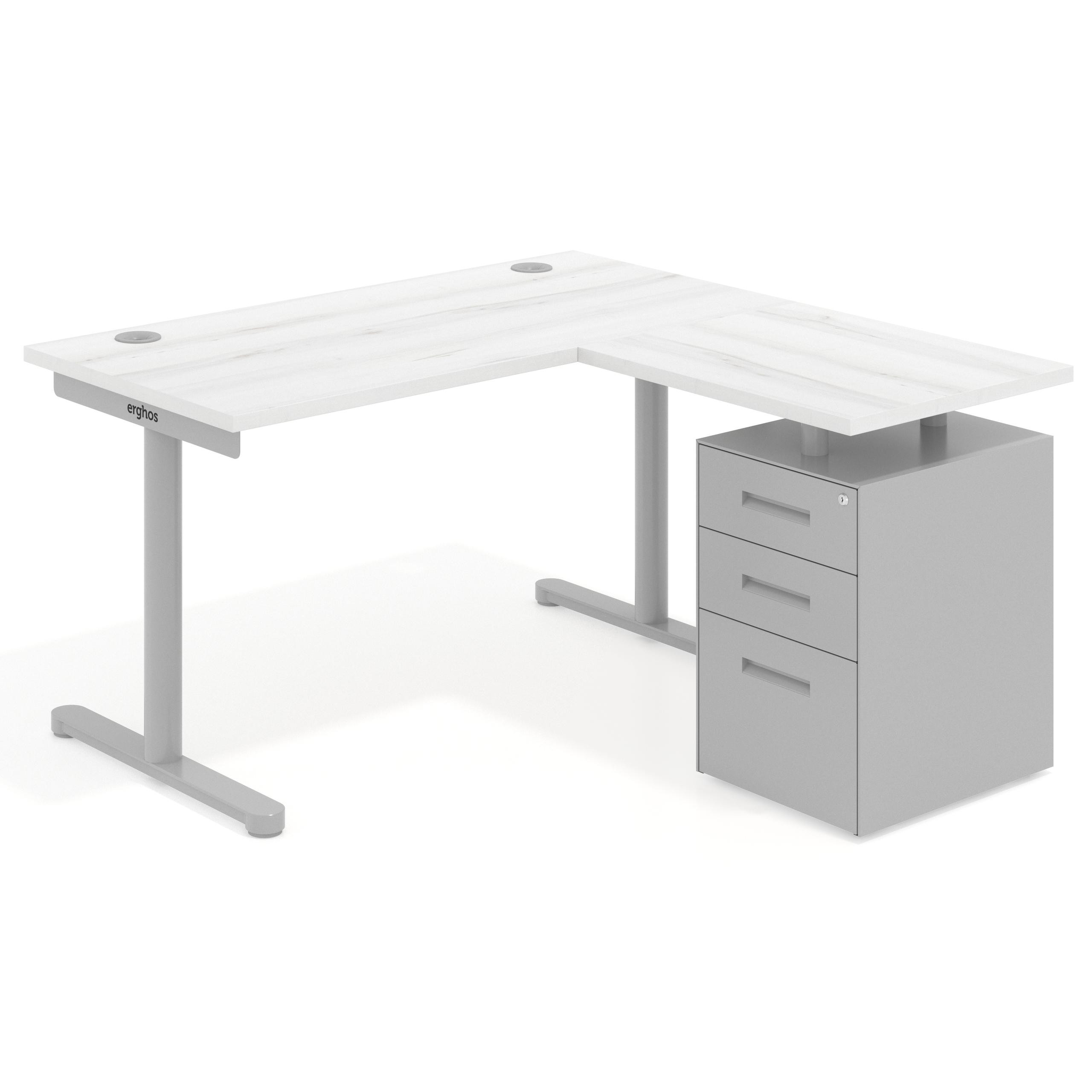 mesa en l 120x138 albo tdesk mesa con ala corta pedestal metal recto 1