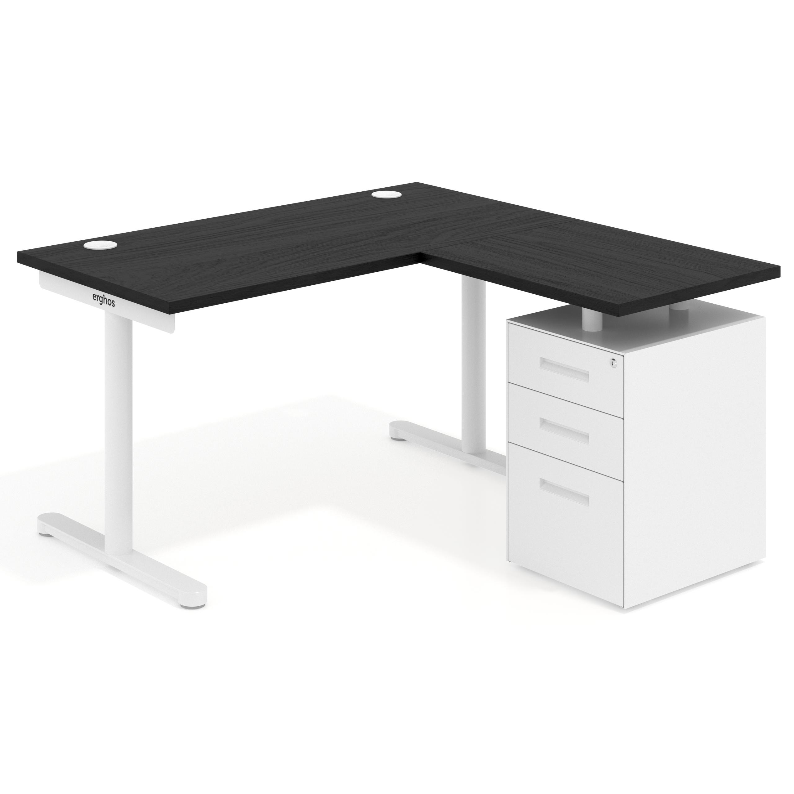 mesa en l 120x138 bocamina tdesk mesa con ala corta pedestal metal recto 1