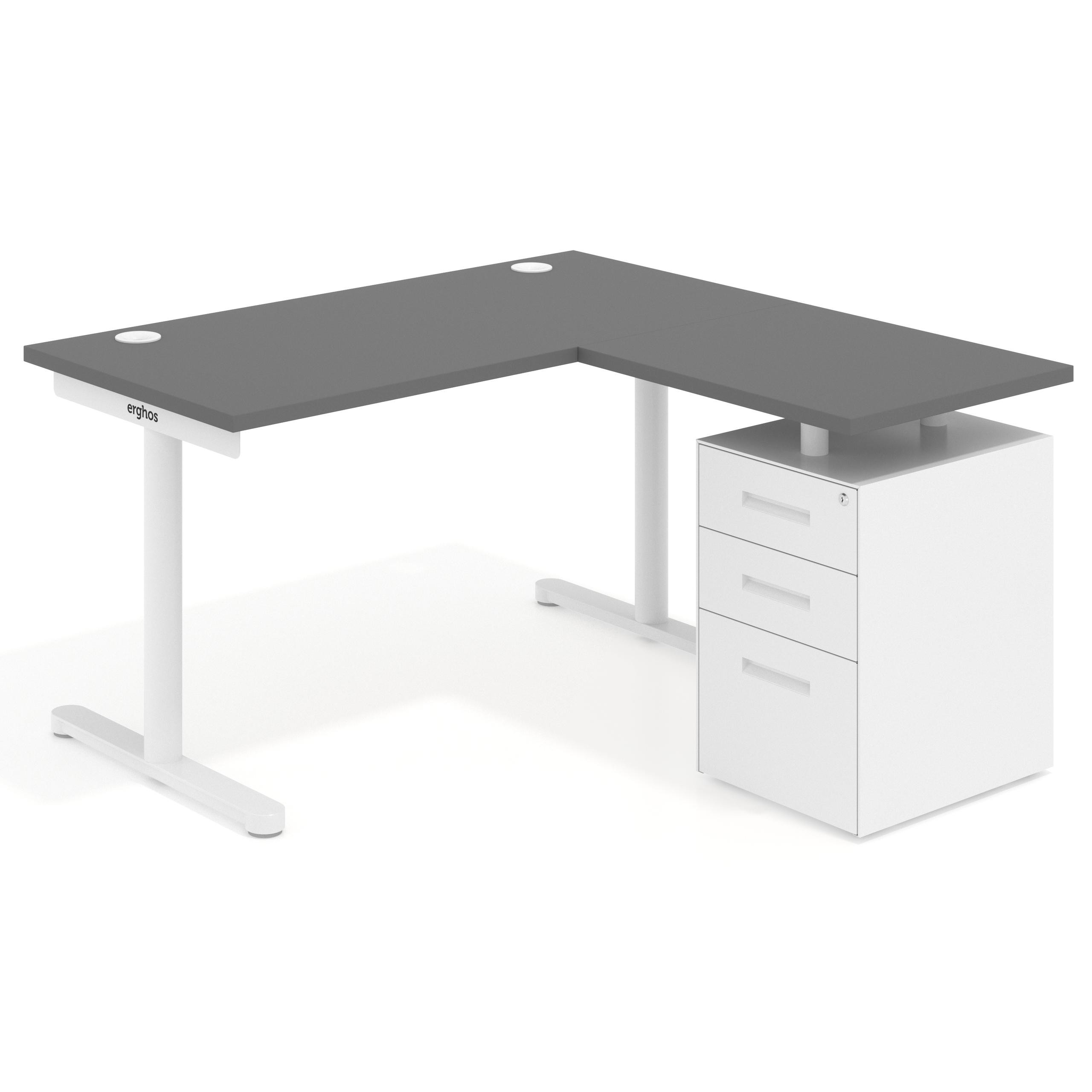 mesa en l 120x138 gris tormenta tdesk mesa con ala corta pedestal metal recto 1