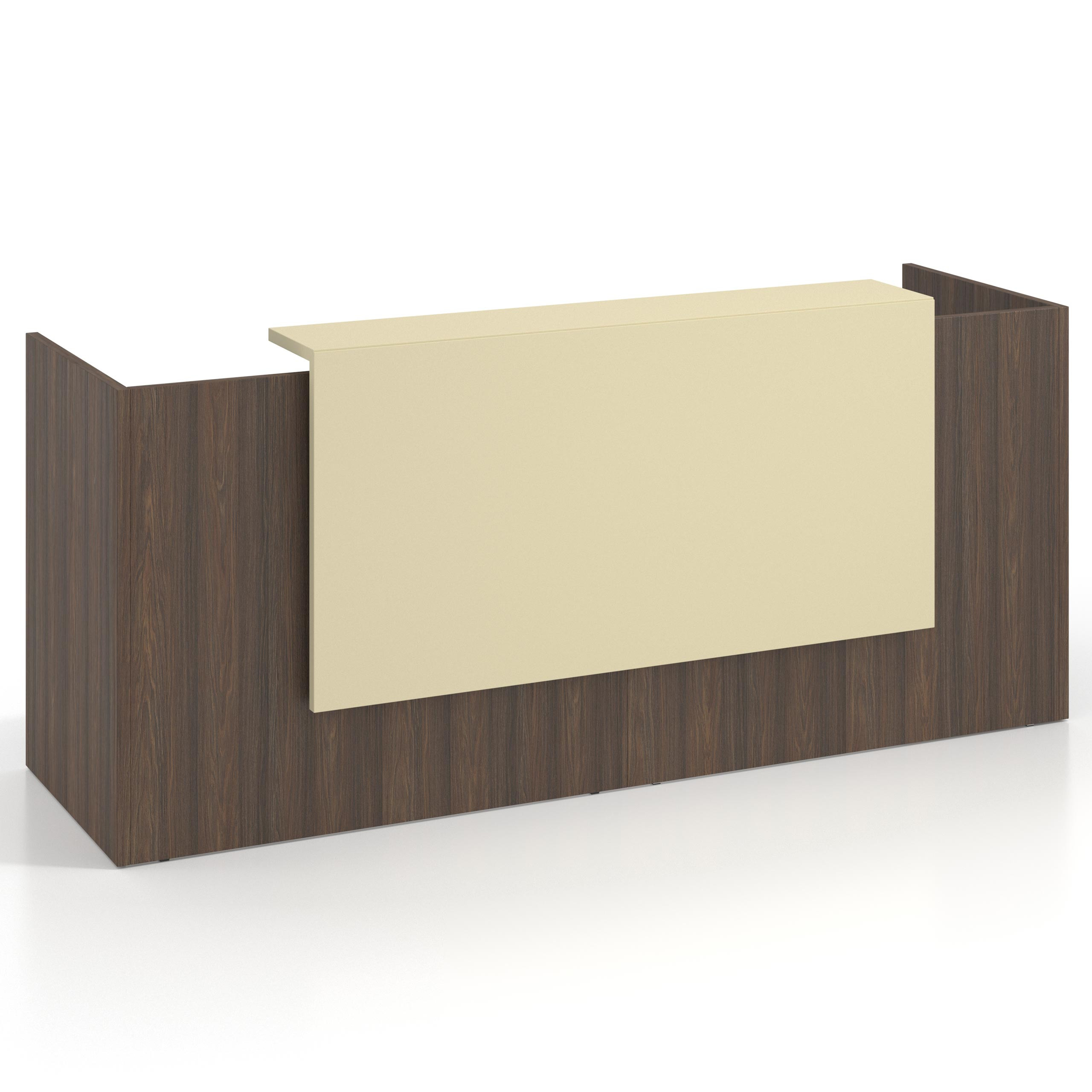 mostrador de recepcion 200x75 mistral salvia welcome mostrador doble con encimera larga 1