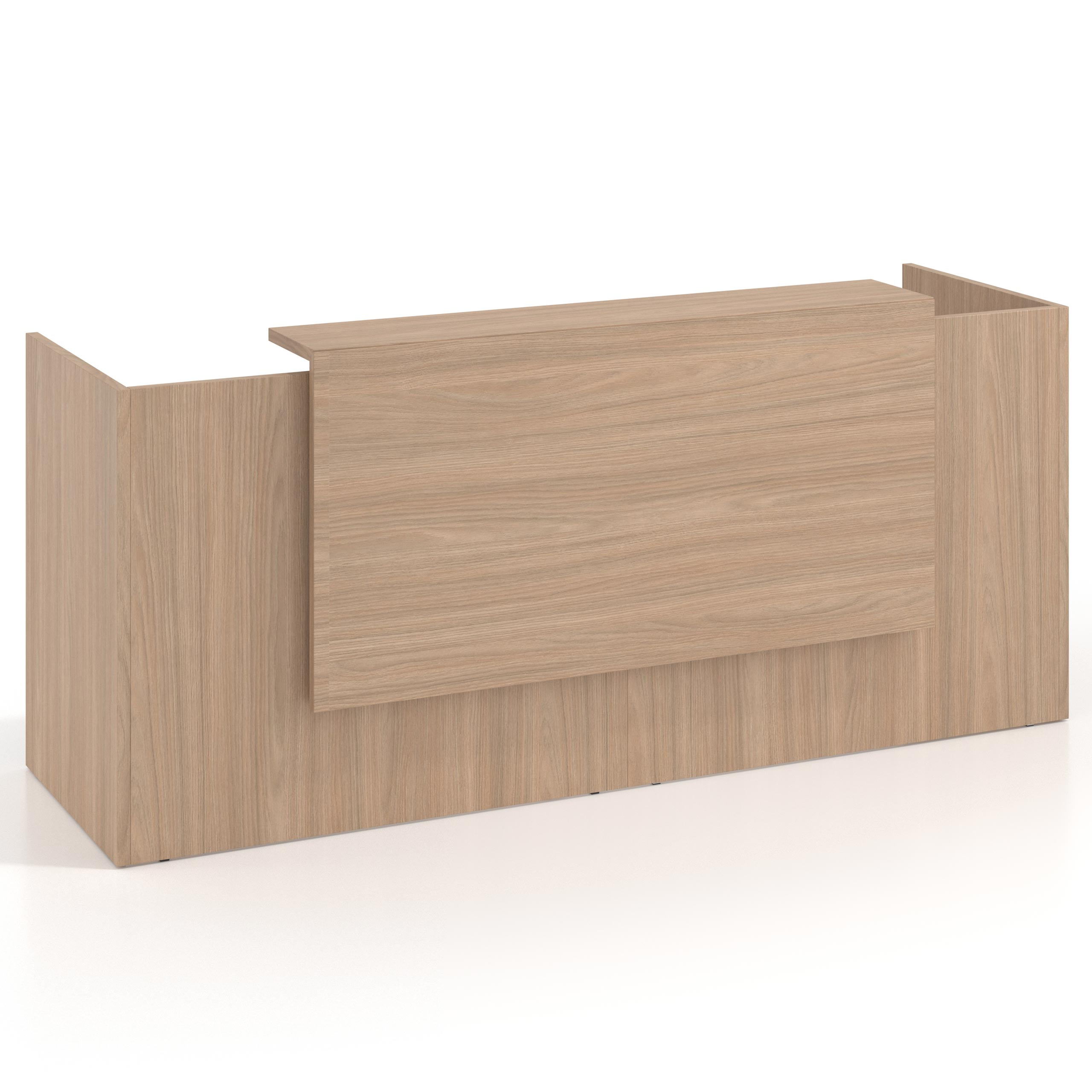 mostrador de recepcion 200x75 siroco welcome mostrador doble con encimera larga 1