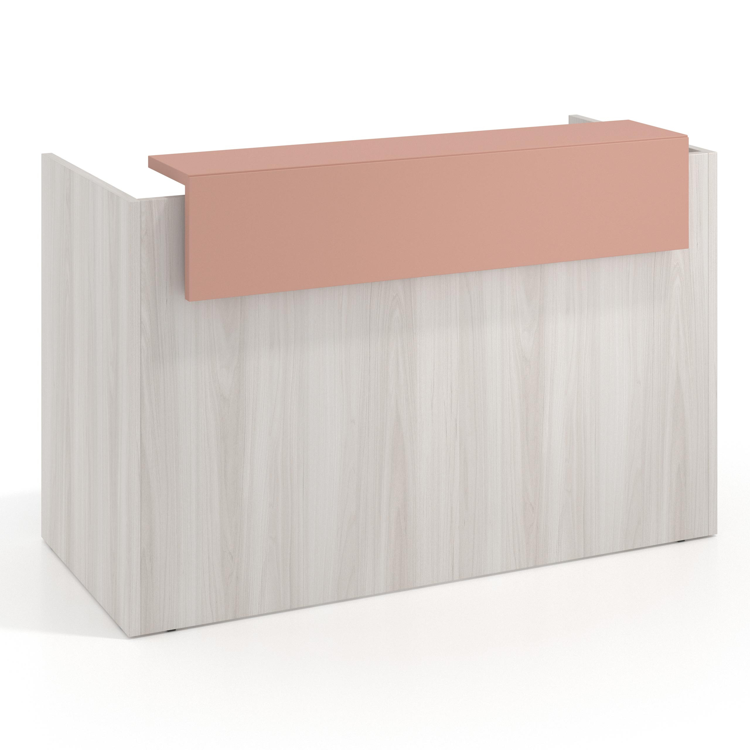 mostrador de recepcion 106x75 california rosa talco welcome mostrador individual encimera corta 1