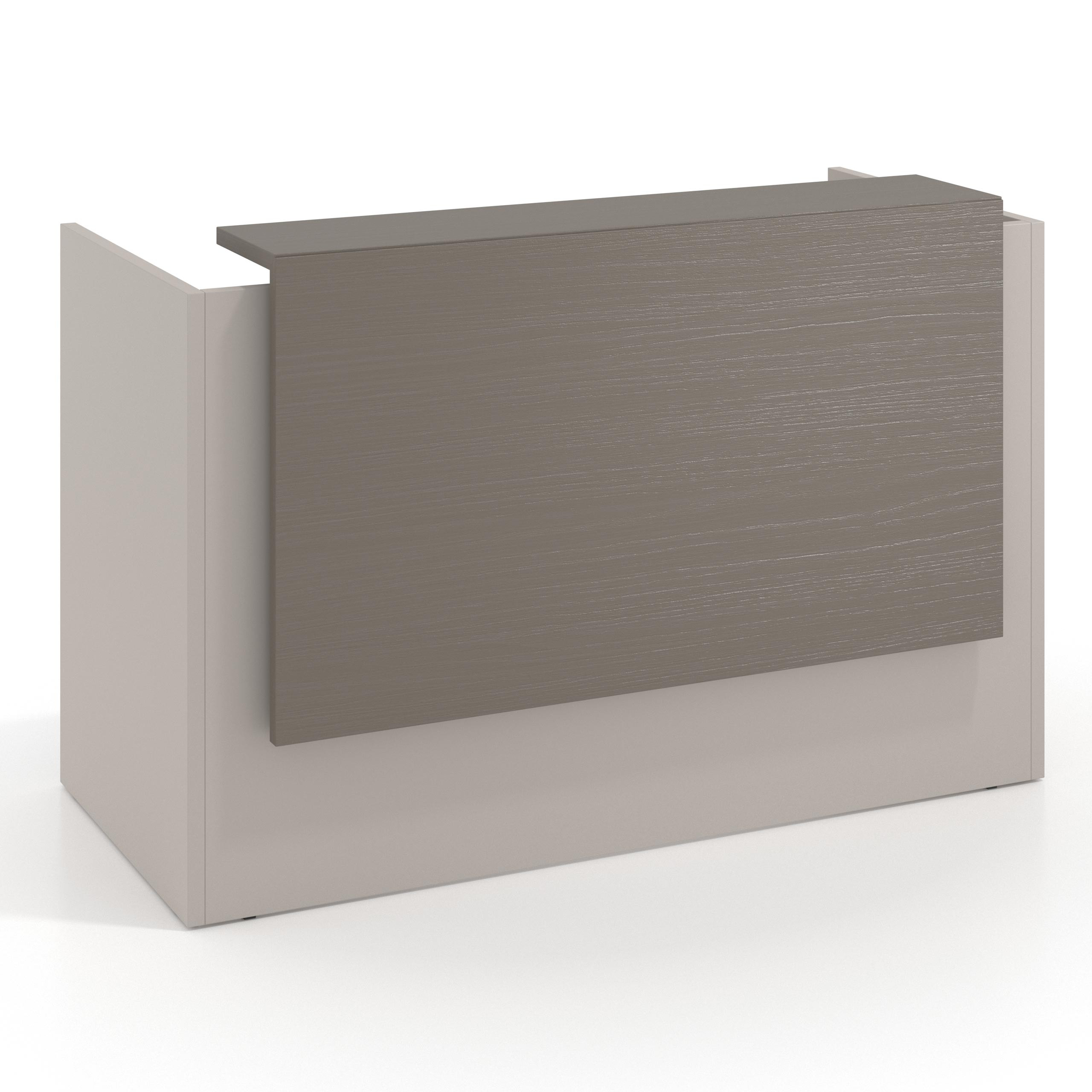 mostrador de recepcion 106x75 gris coco etna welcome mostrador individual encimera larga 1