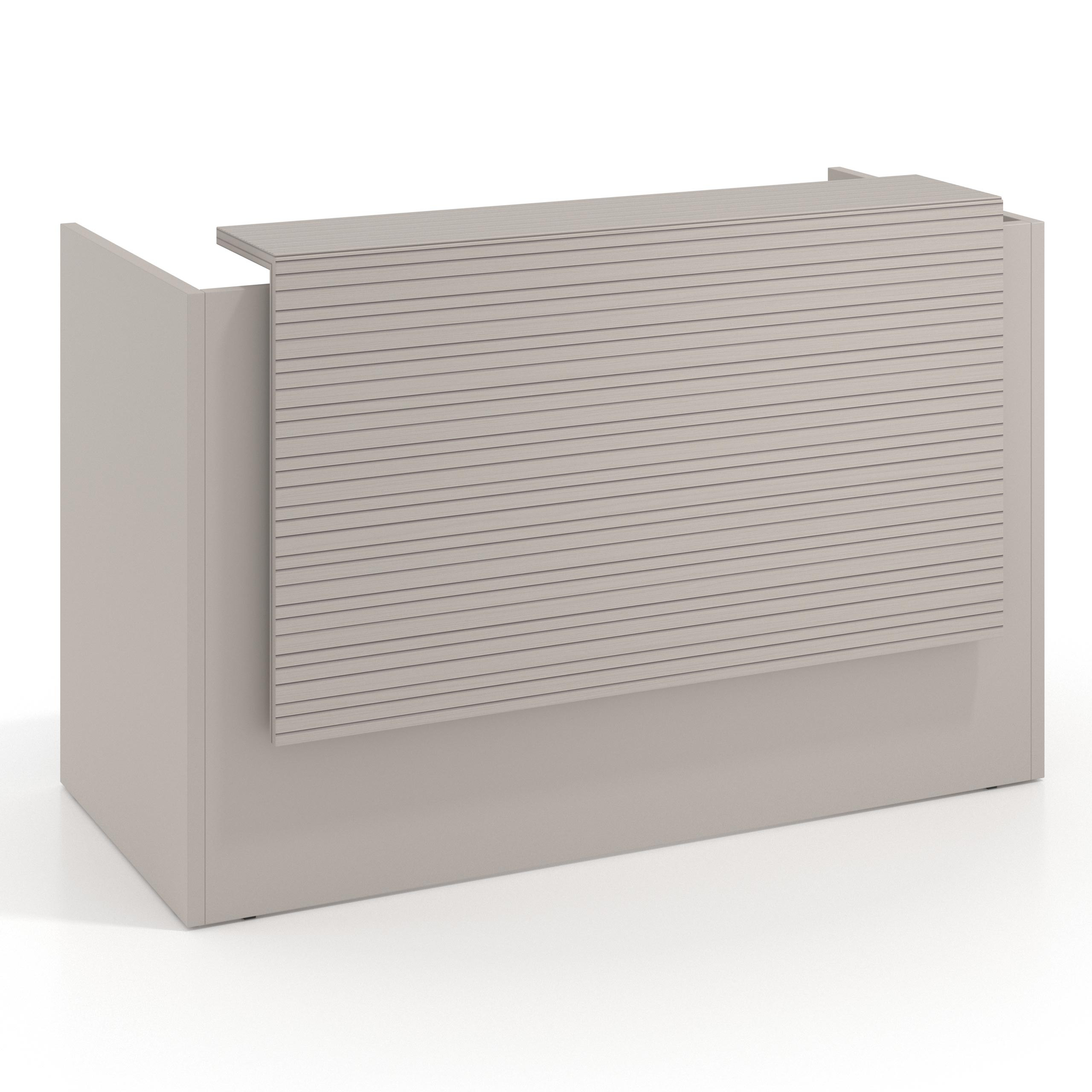 mostrador de recepcion 126x75 gris coco rayado coco welcome mostrador individual encimera larga 1