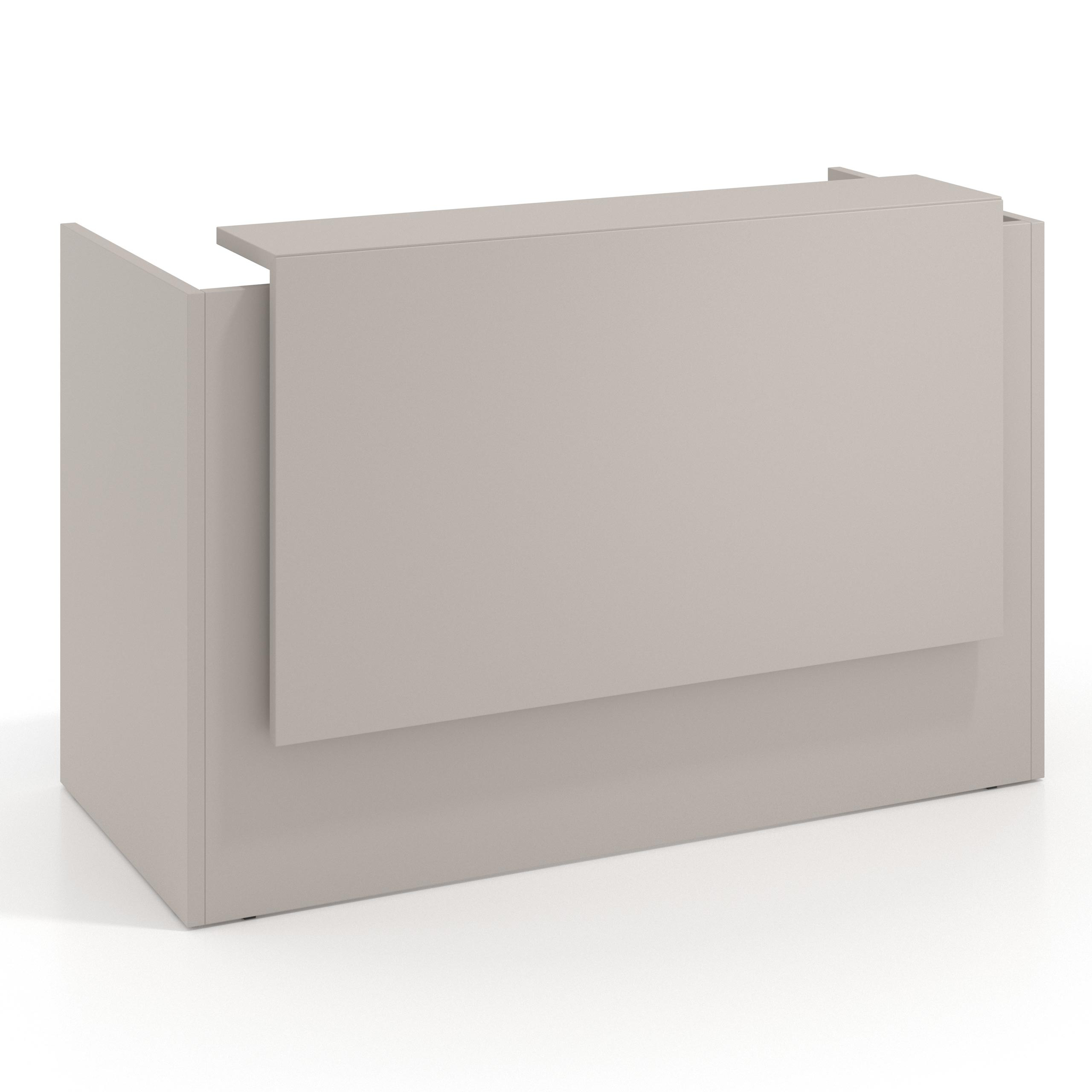 mostrador de recepcion 106x75 gris coco welcome mostrador individual encimera larga 1