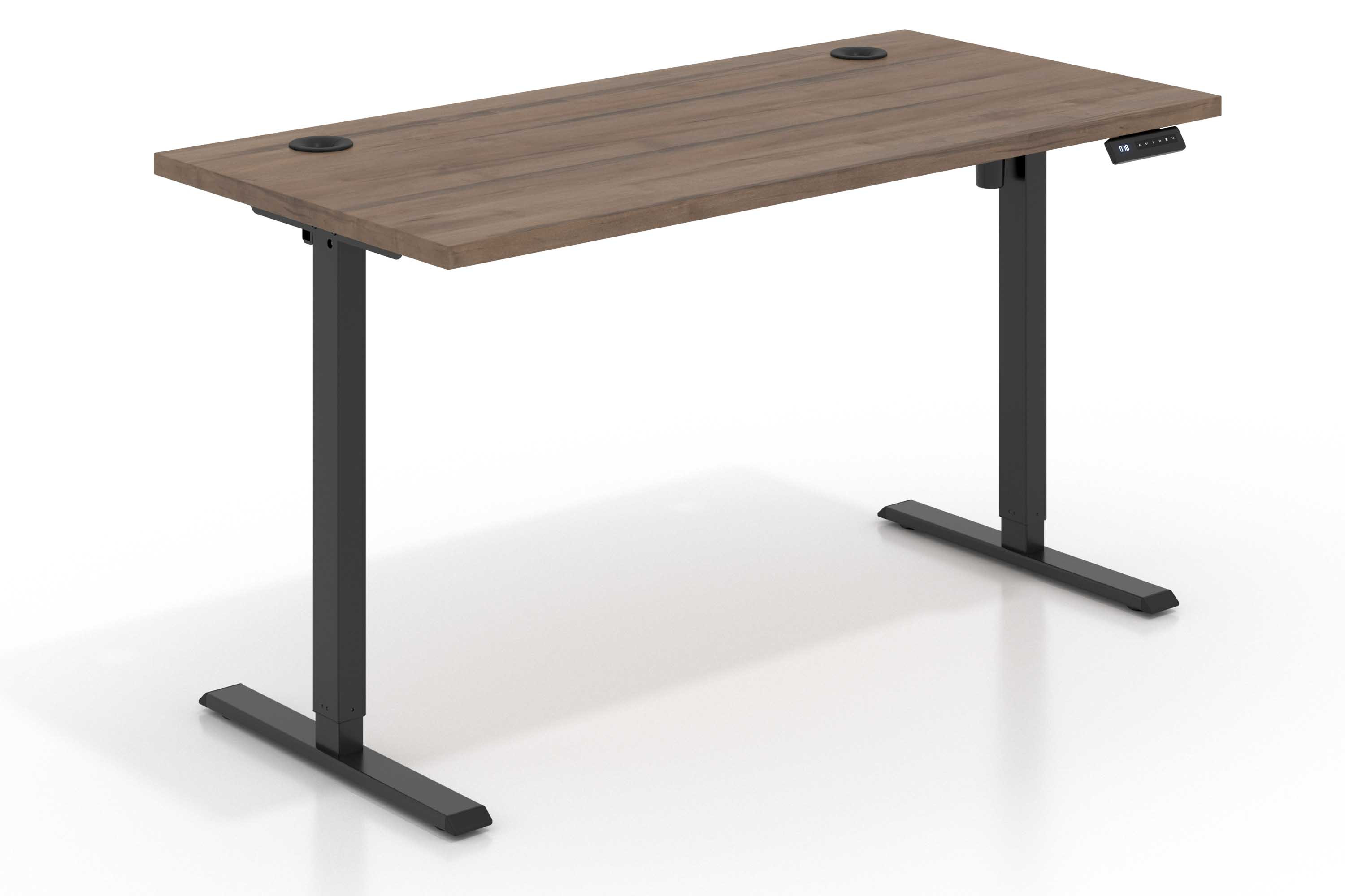 escritorio elevable 120x68 noce erghos recto 1