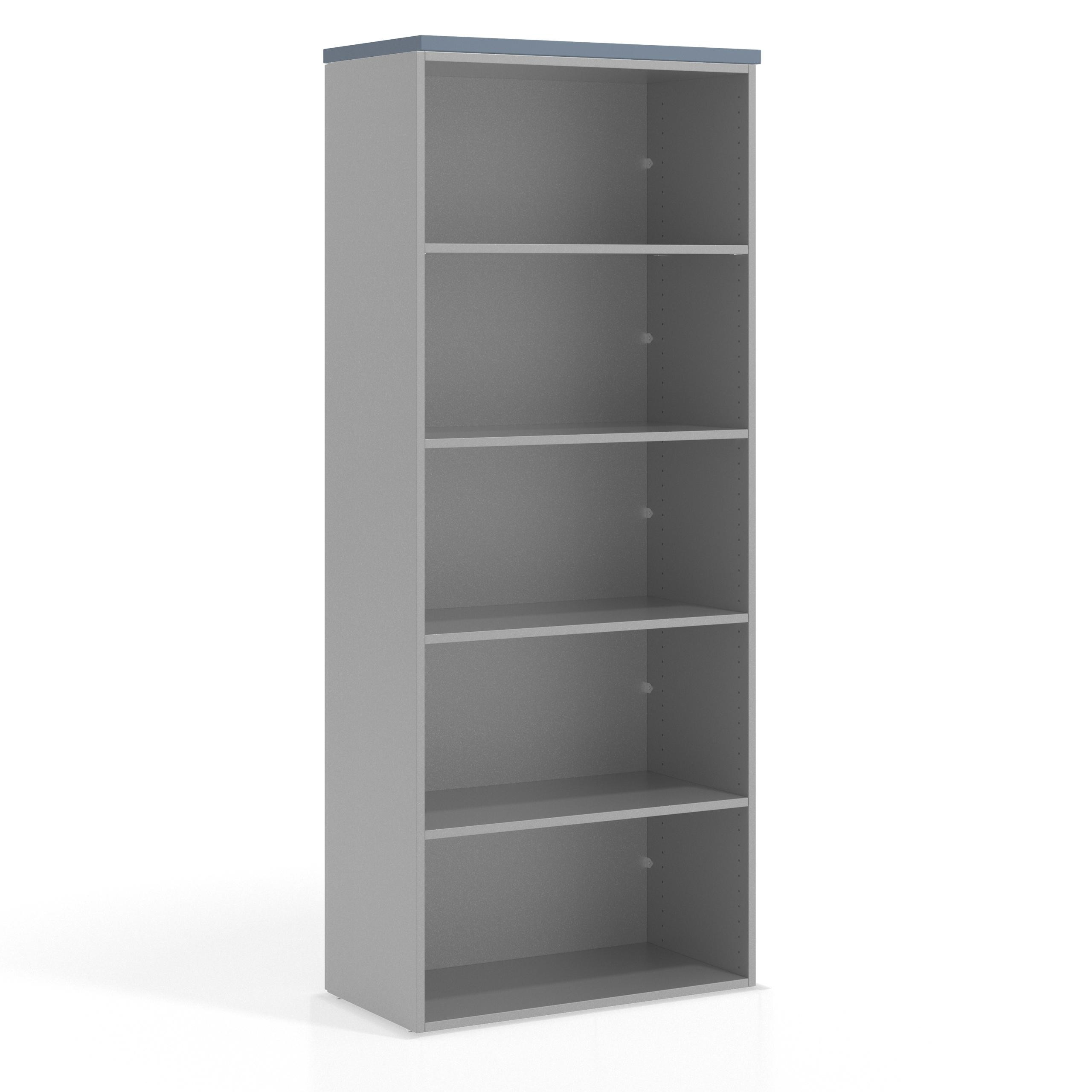 estanteria y libreria de oficina azul talco colors estanteria 1