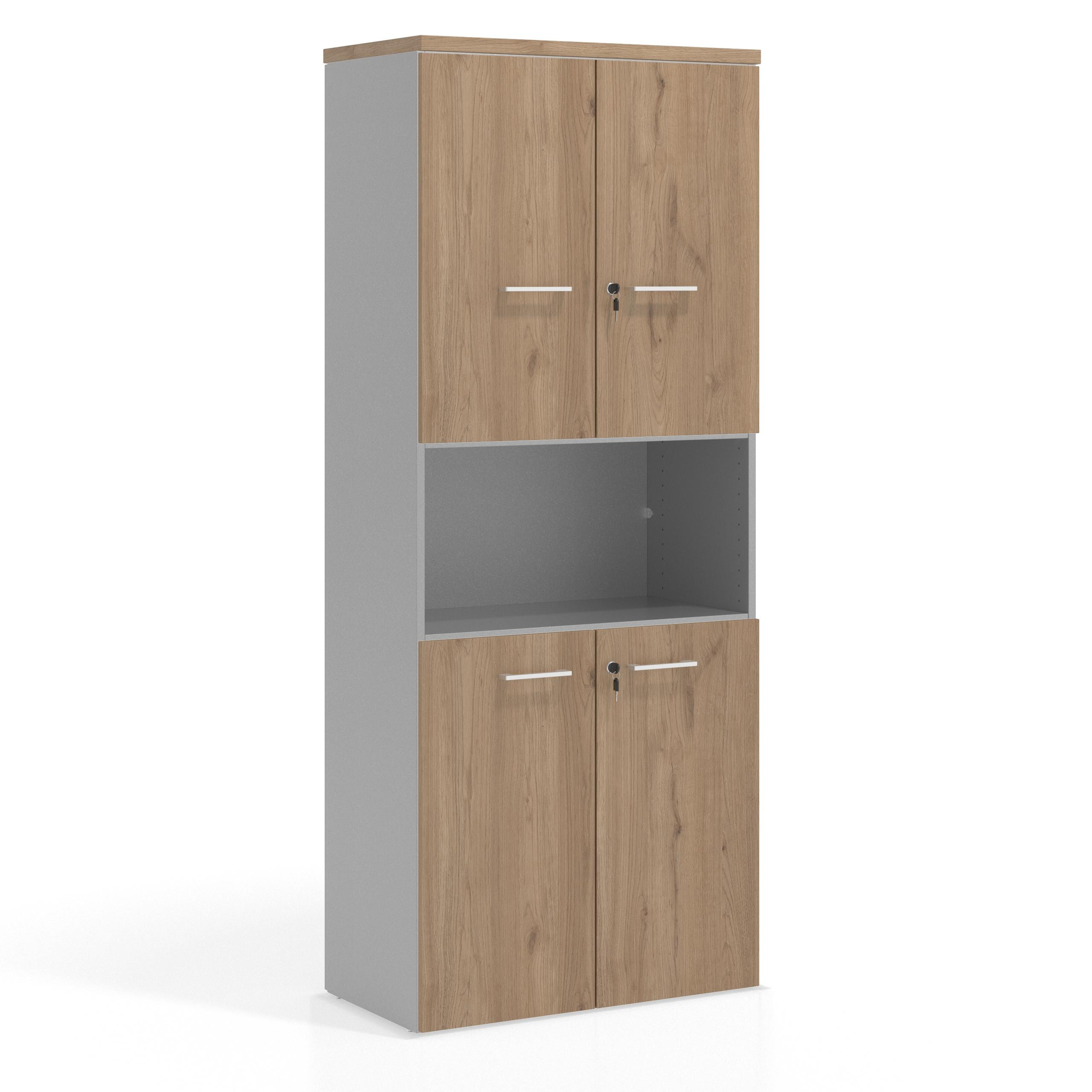 armario de oficina naturale colors doble puerta 1