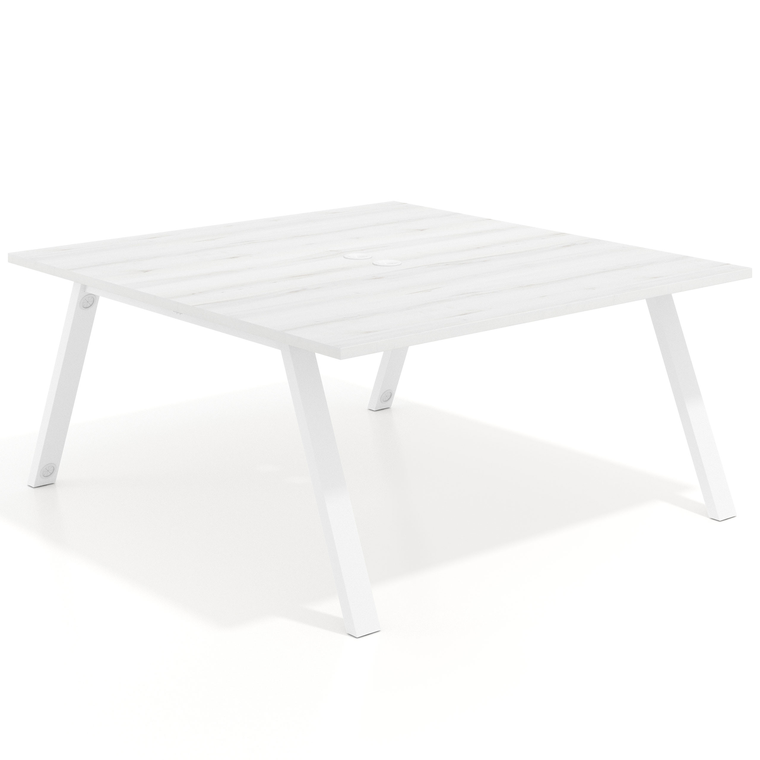 mesa multipuesto 120x166 albo uvepro mesa coworking fondo 166cm recto 1