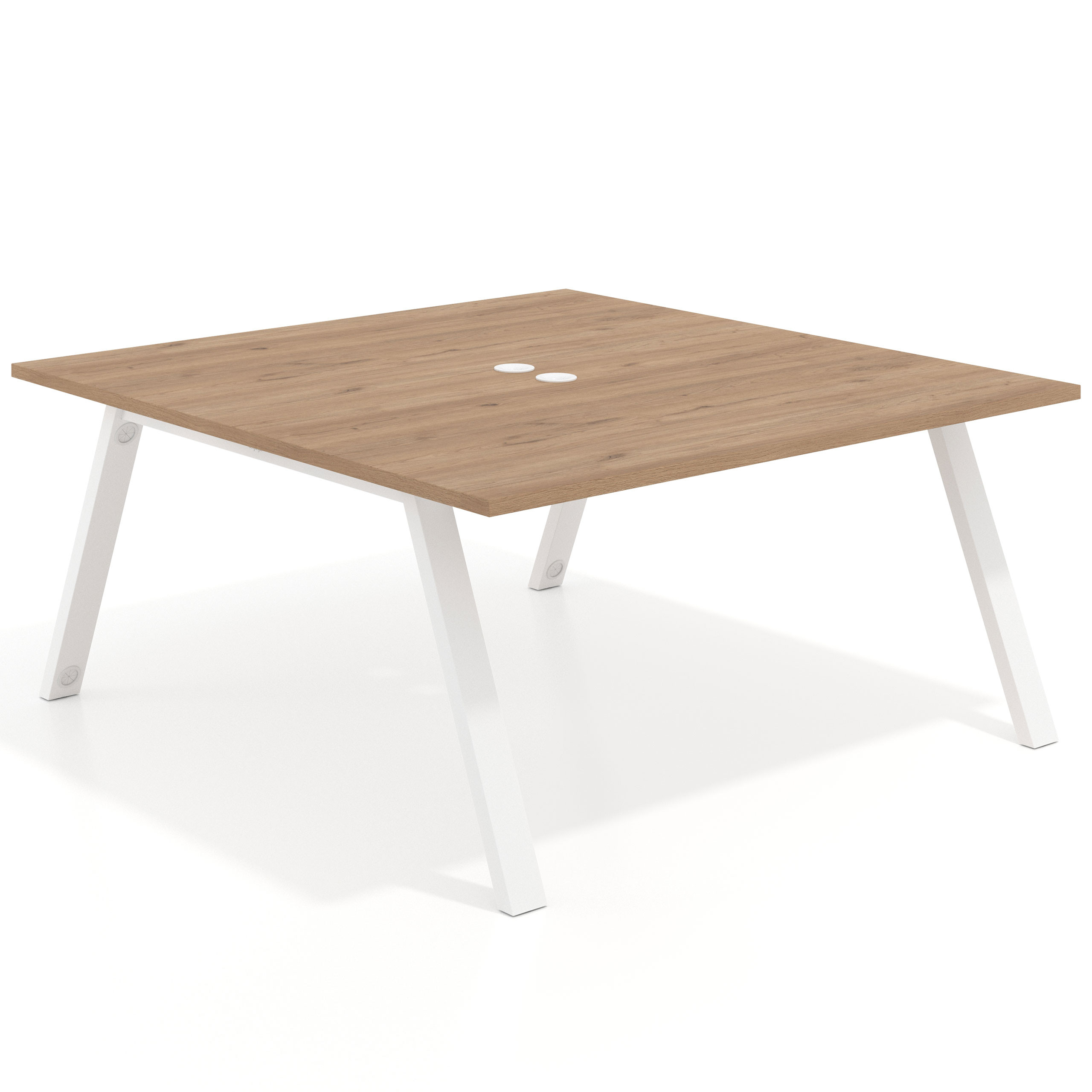 mesa multipuesto 120x166 naturale uvepro mesa coworking fondo 166cm recto 1