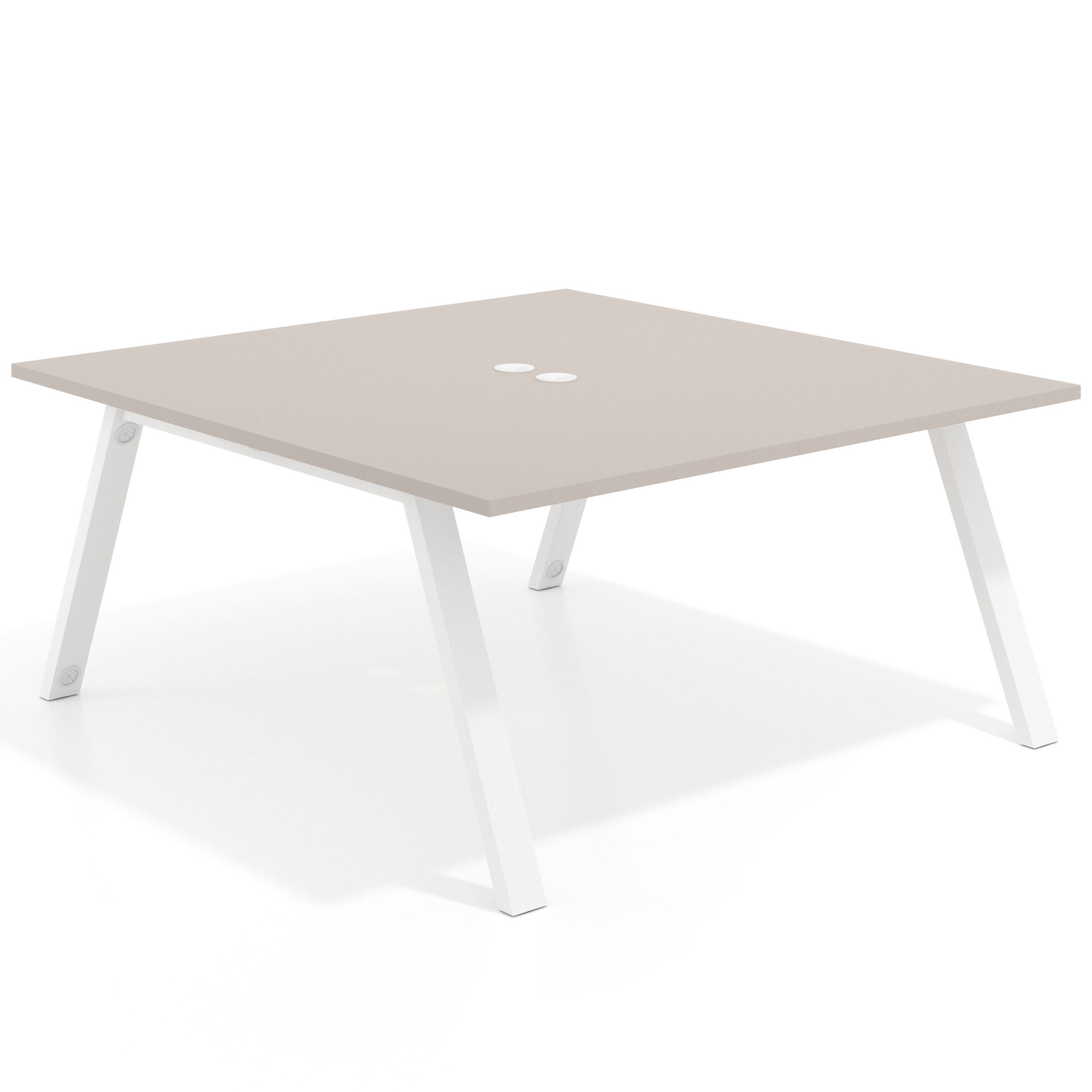 mesa multipuesto 120x166 gris coco uvepro mesa coworking fondo 166cm recto 1
