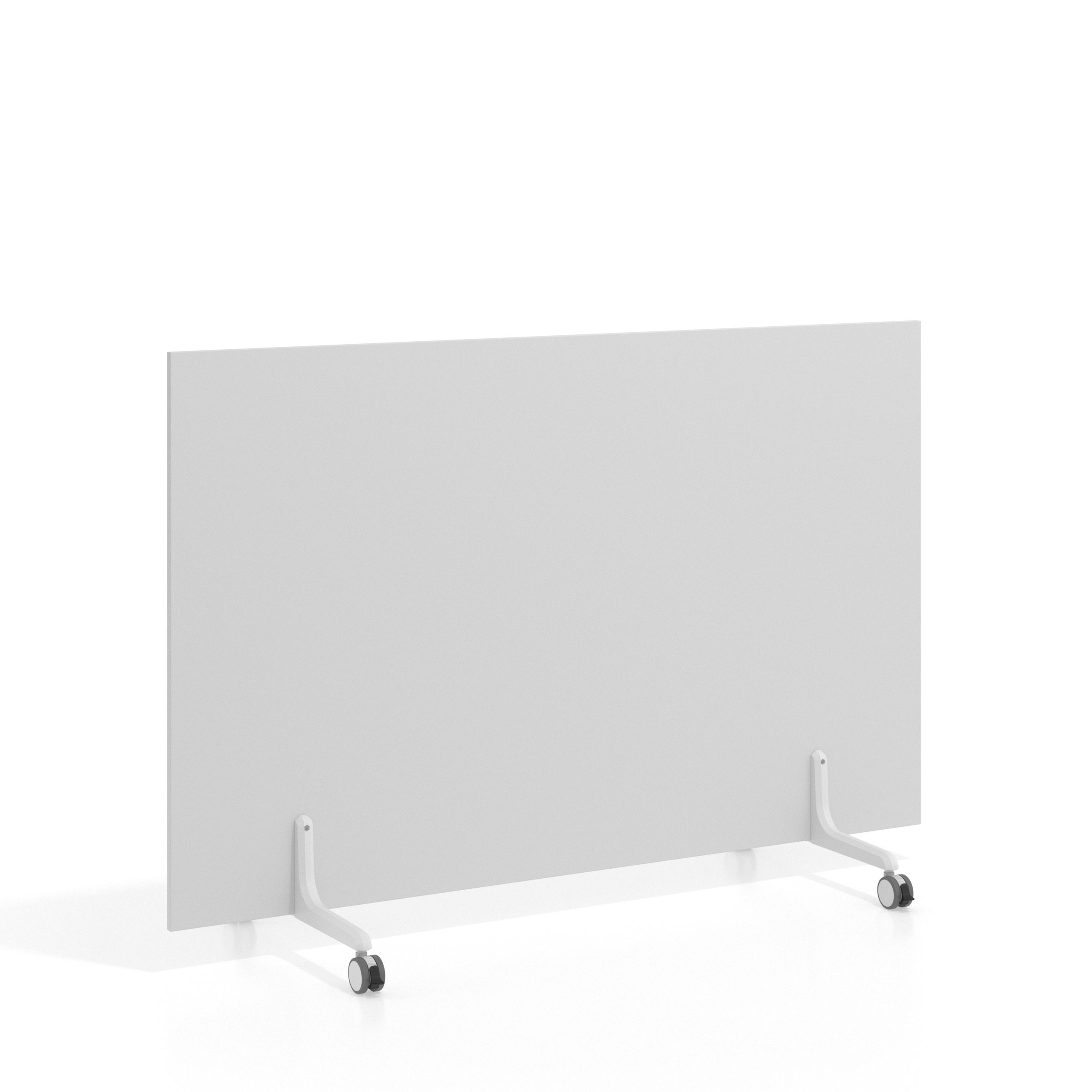 biombo de oficina 120x100 blanco mate 1