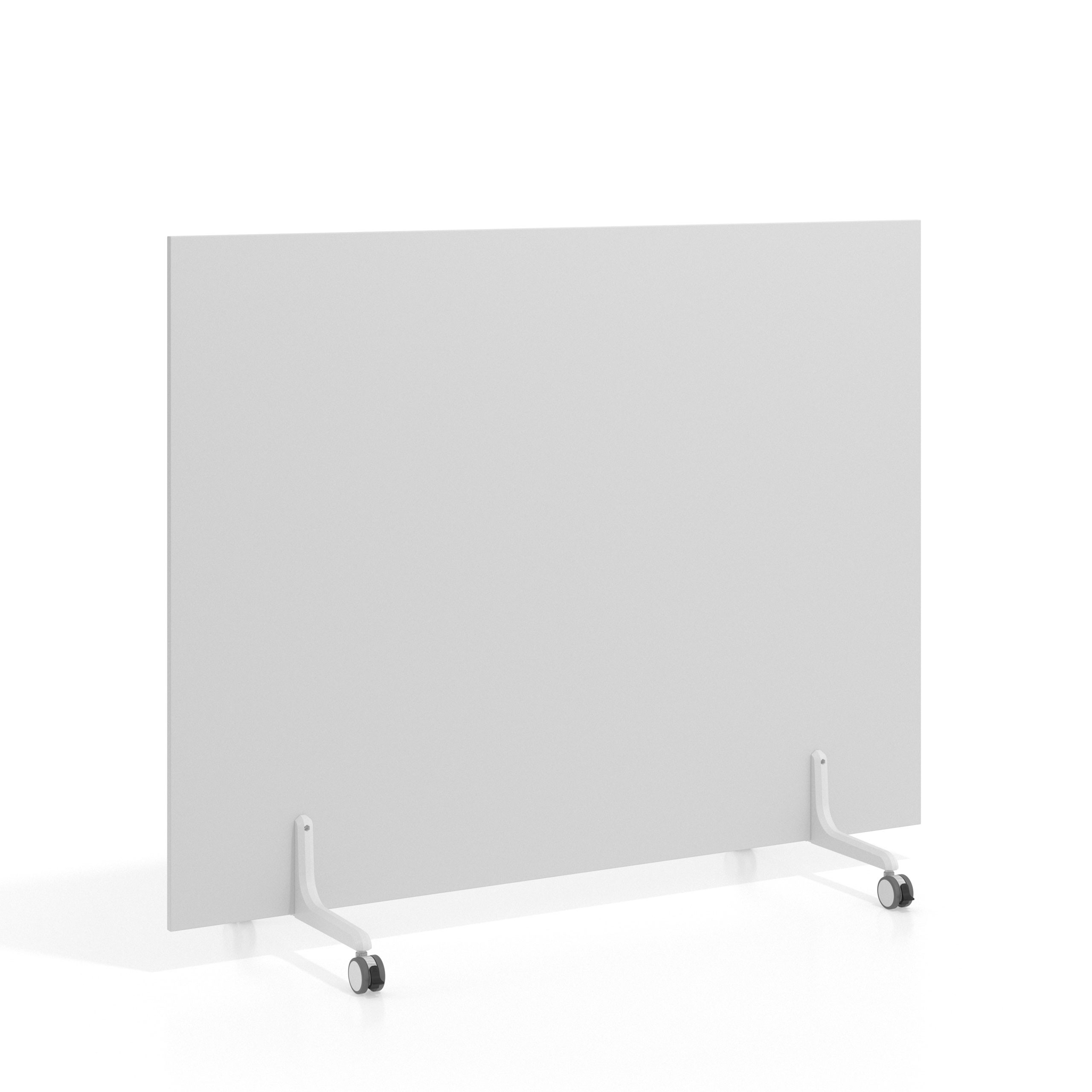 biombo de oficina 120x120 blanco mate 1