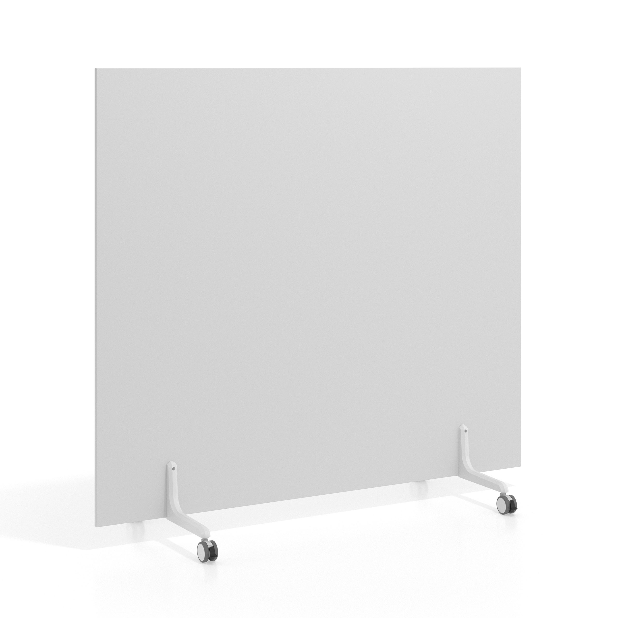 biombo de oficina 120x140 blanco mate 1