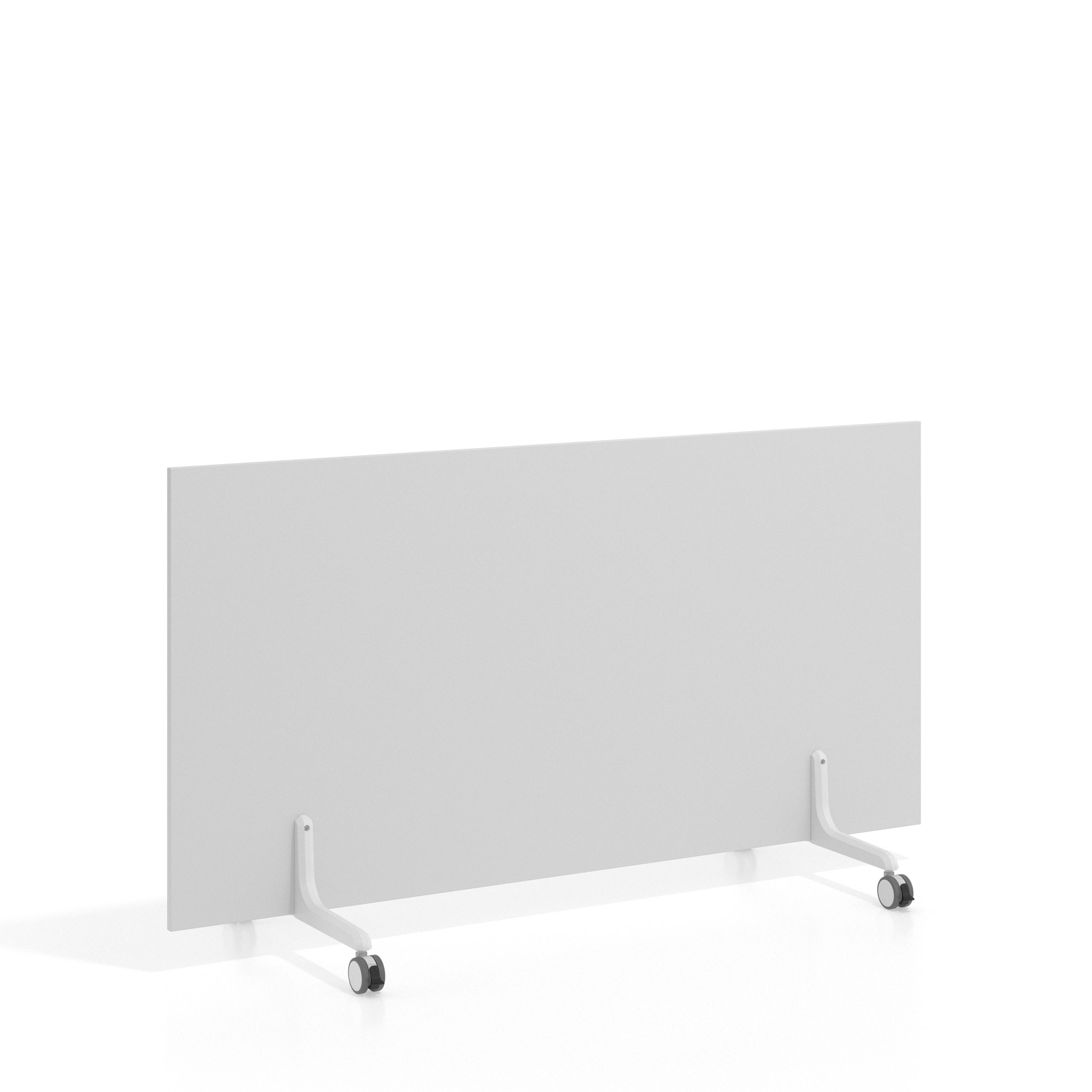 biombo de oficina 120x80 blanco mate 1