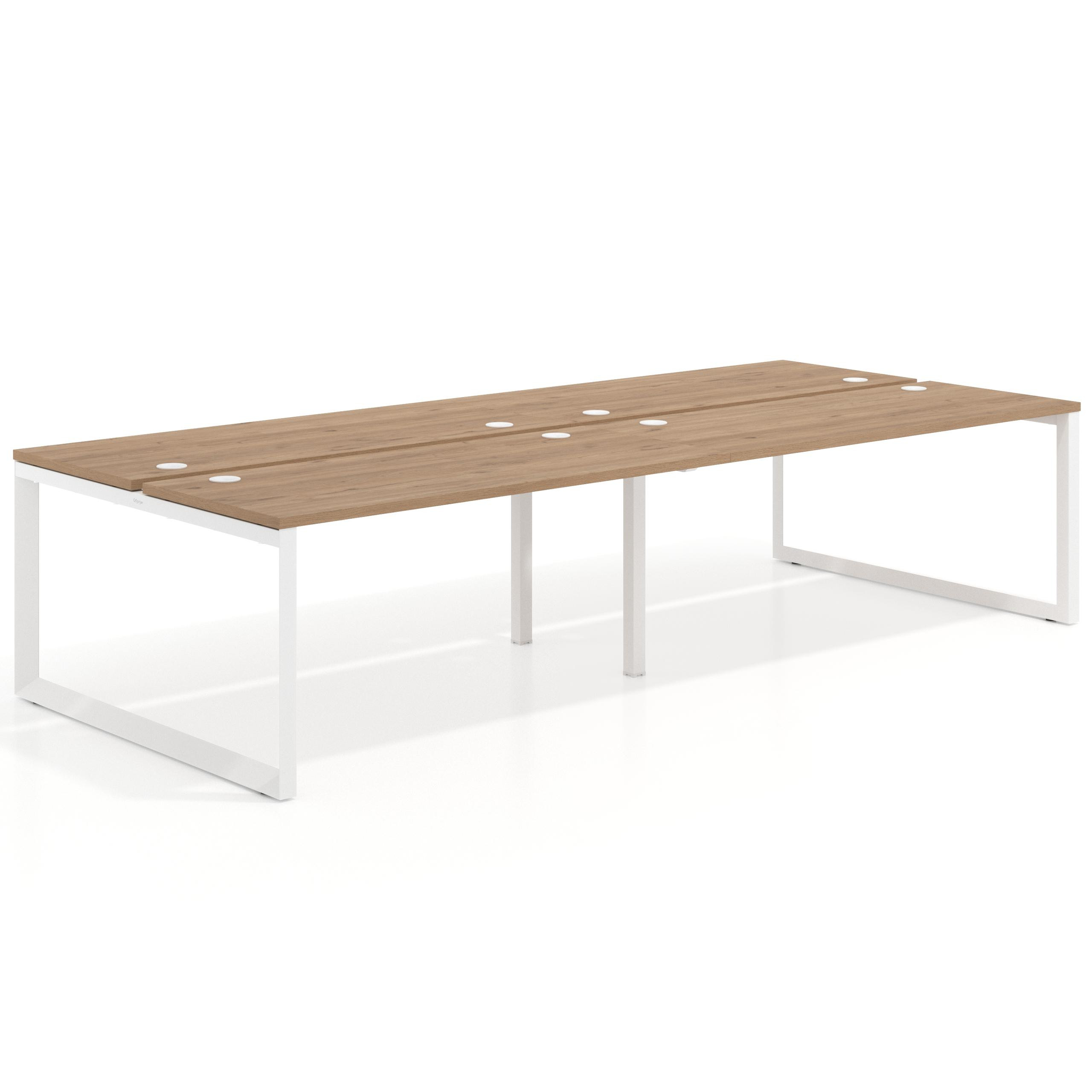 mesa multipuesto 200x142 naturale delta mesa bench fondo 142cm recto 1