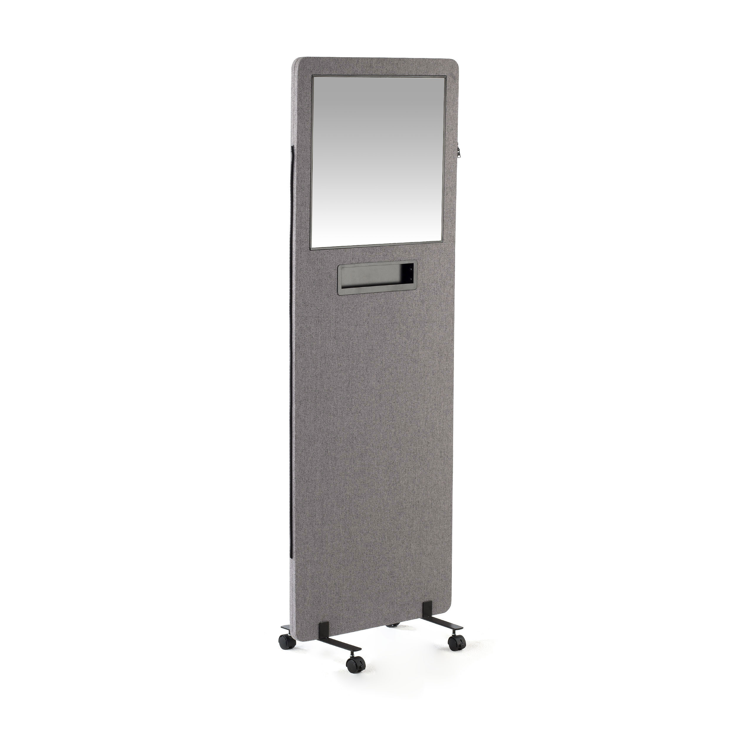 biombo de oficina gris hoover mampara divisoria intermedia 1