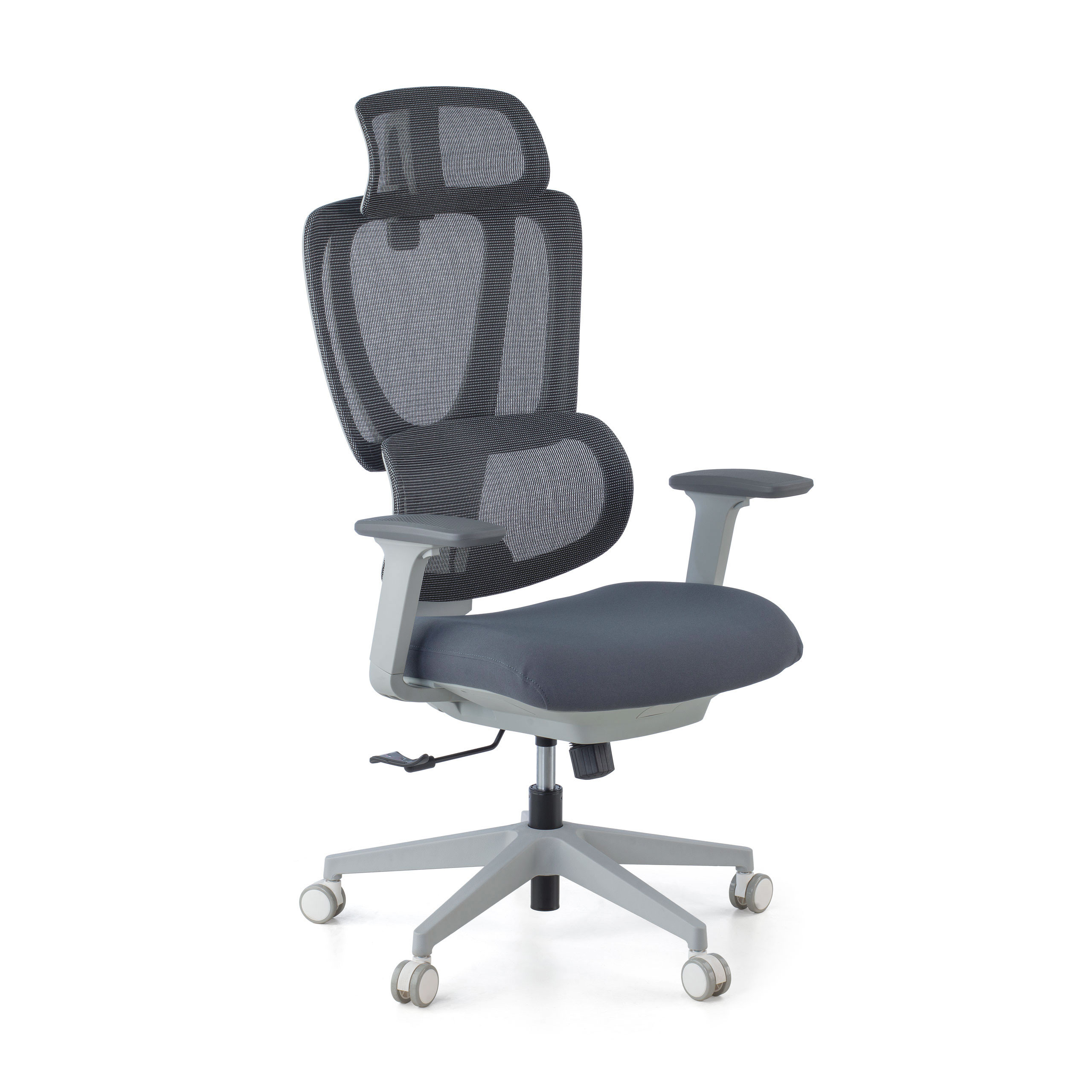 silla ergonomica gris motion malla 1